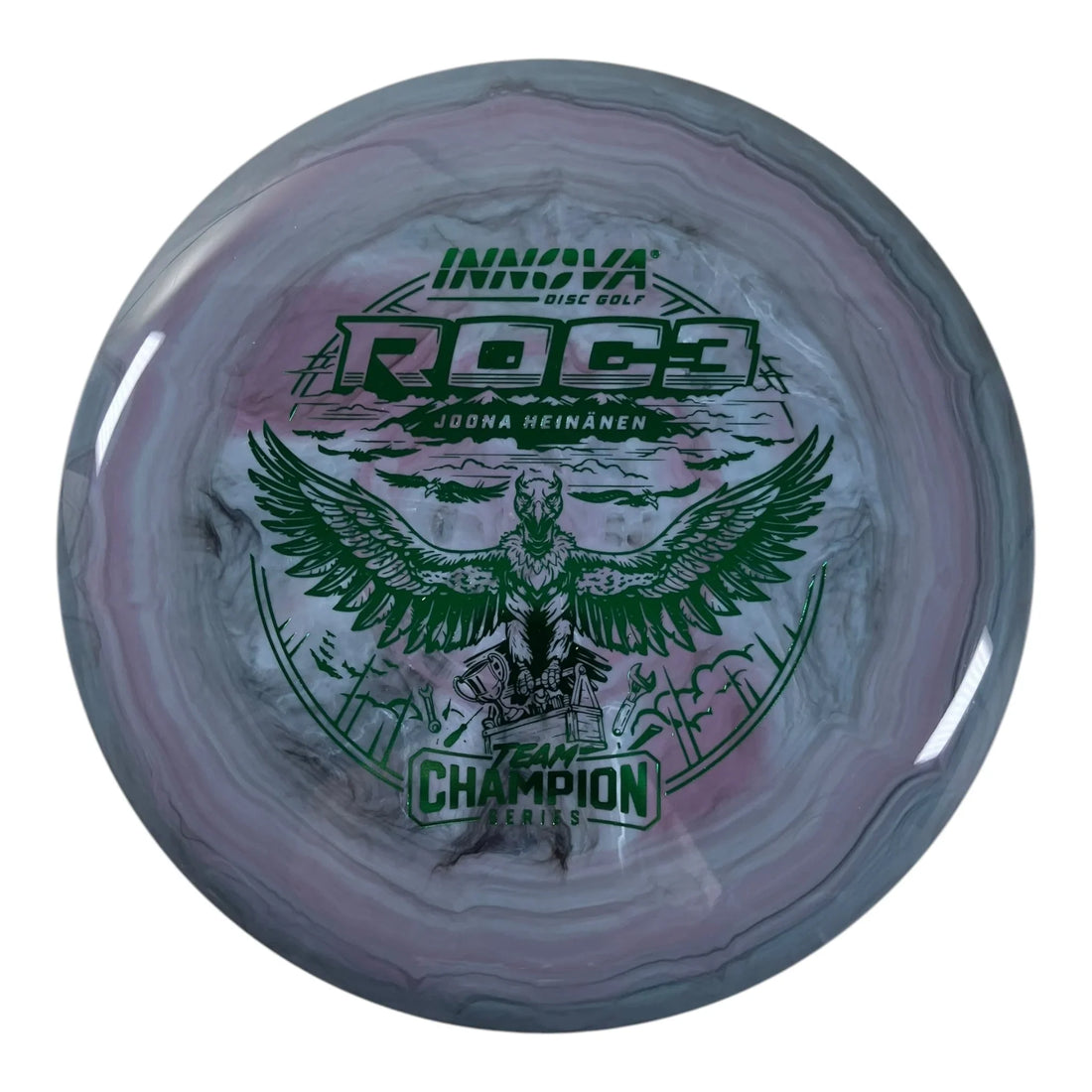 Innova Champion Discs Roc3 | Star | Purple/Green 180g (Joona Heinanen) Disc Golf
