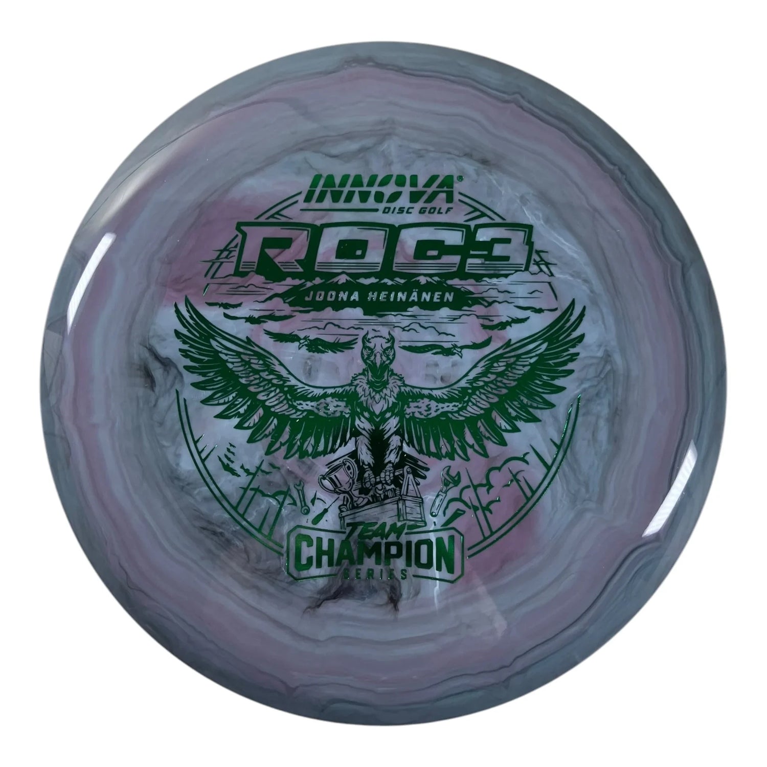 Innova Champion Discs Roc3 | Star | Purple/Green 180g (Joona Heinanen) Disc Golf