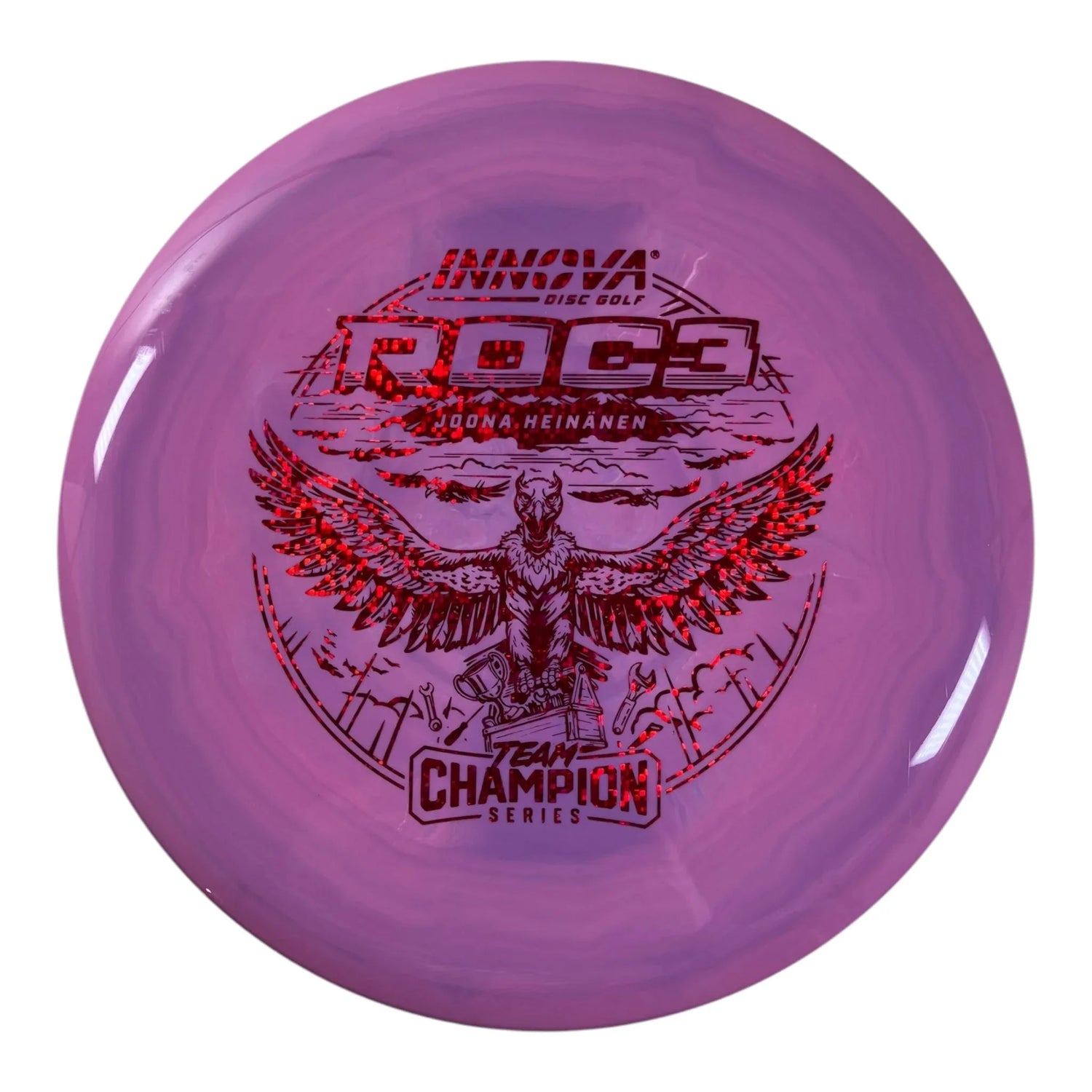 Innova Champion Discs Roc3 | Star | Purple/Red 180g (Joona Heinanen) Disc Golf