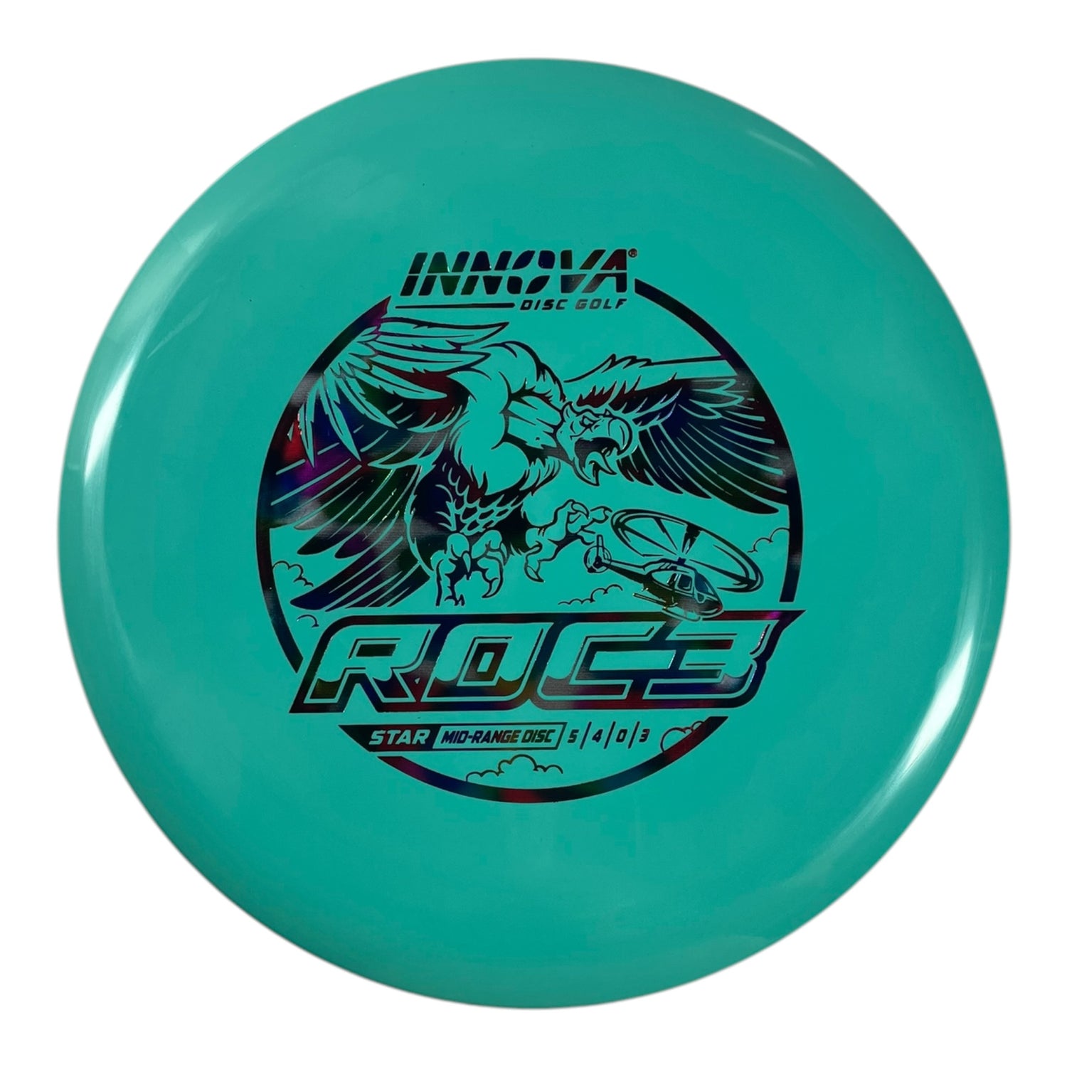 Innova Champion Discs Roc3 | Star | Teal/Jellybean 176g Disc Golf