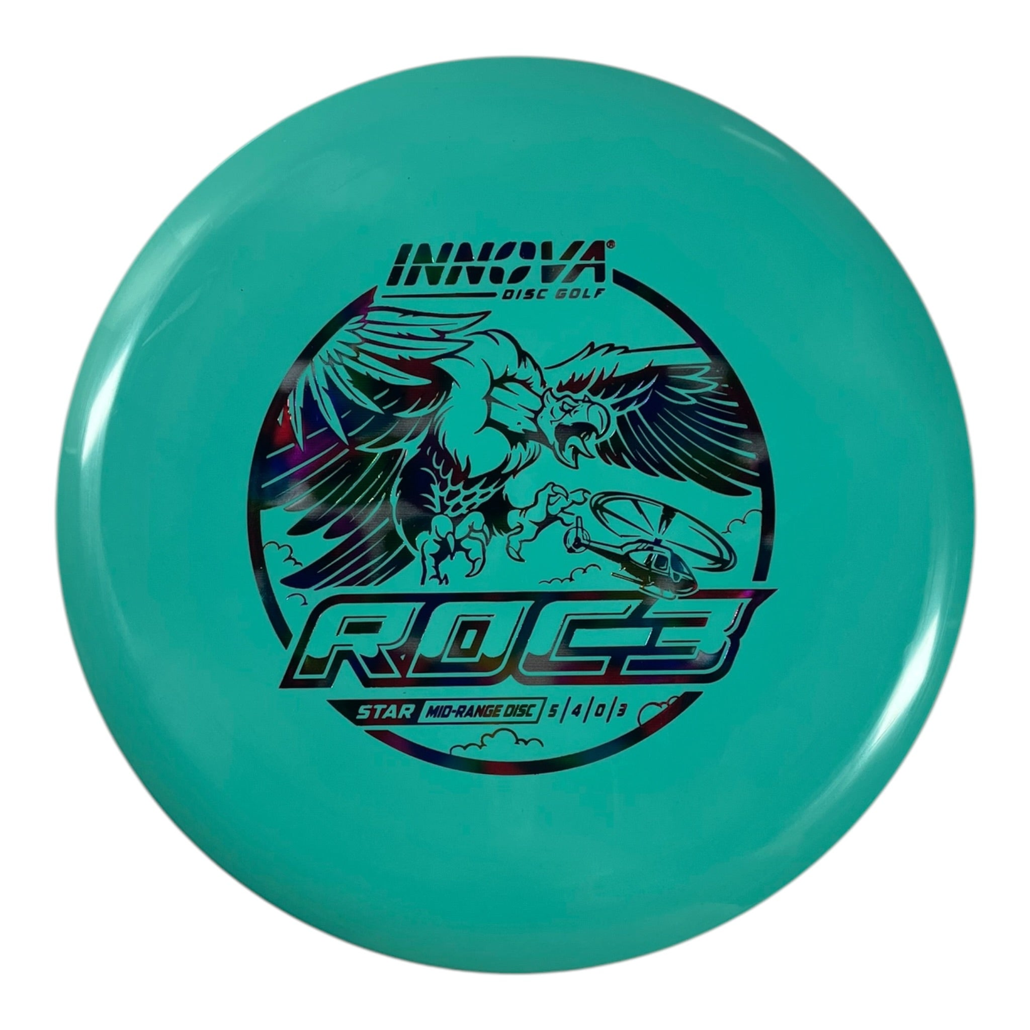 Innova Champion Discs Roc3 | Star | Teal/Jellybean 176g Disc Golf