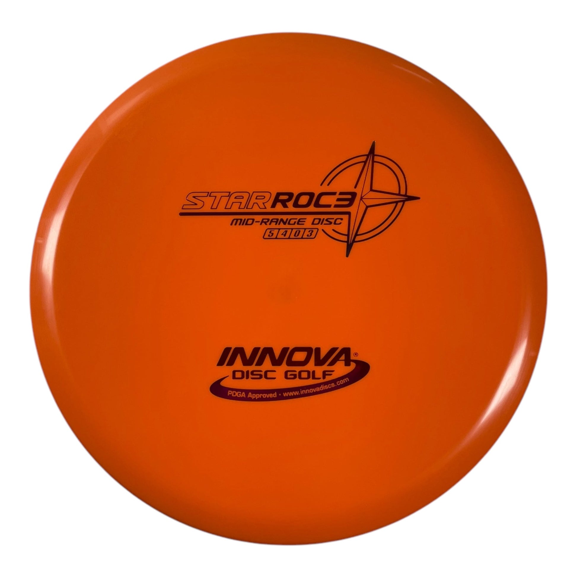 Innova Champion Discs Roc3 | Star | Orange/Sunset 180g Disc Golf