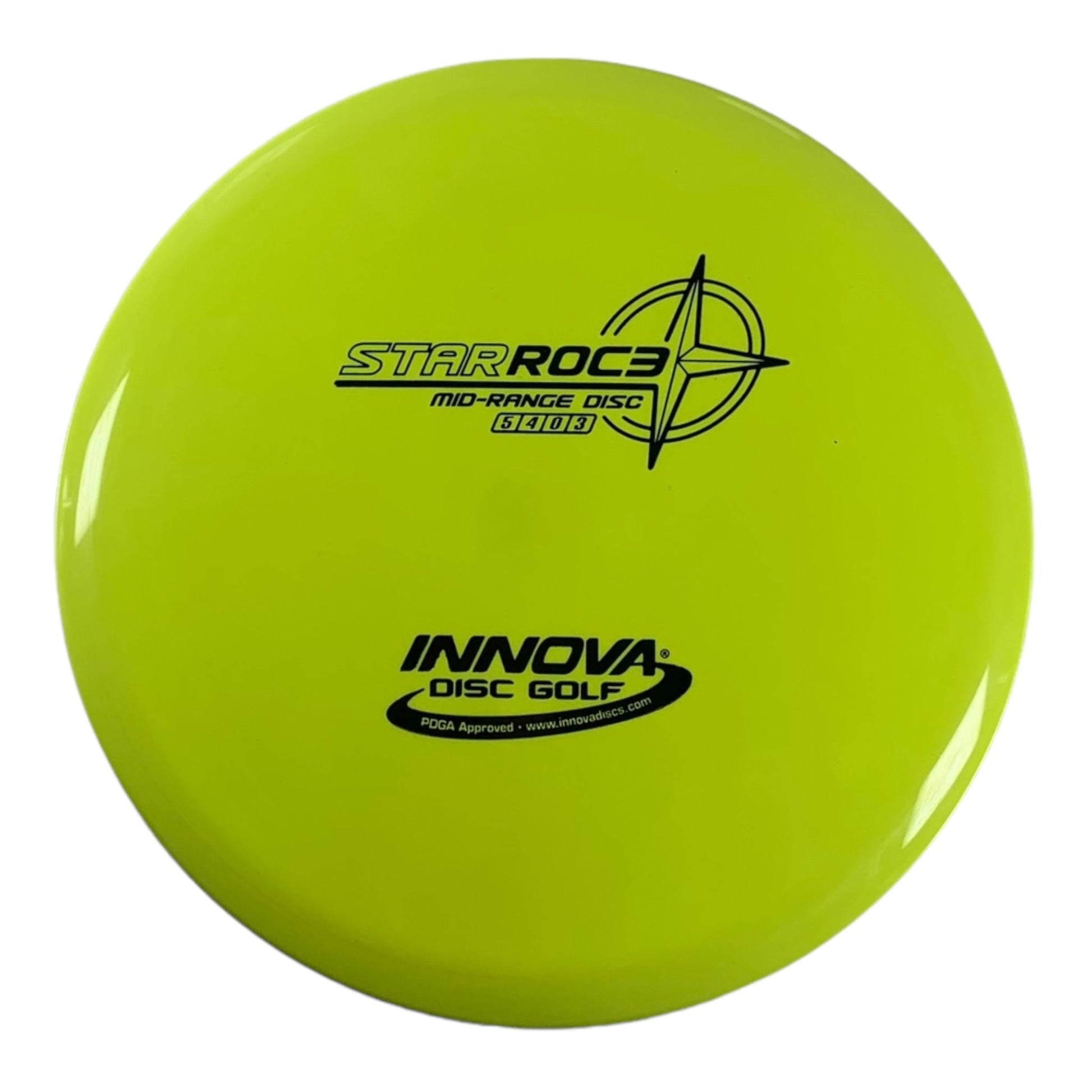 Innova Champion Discs Roc3 | Star | Yellow/Black 176g Disc Golf