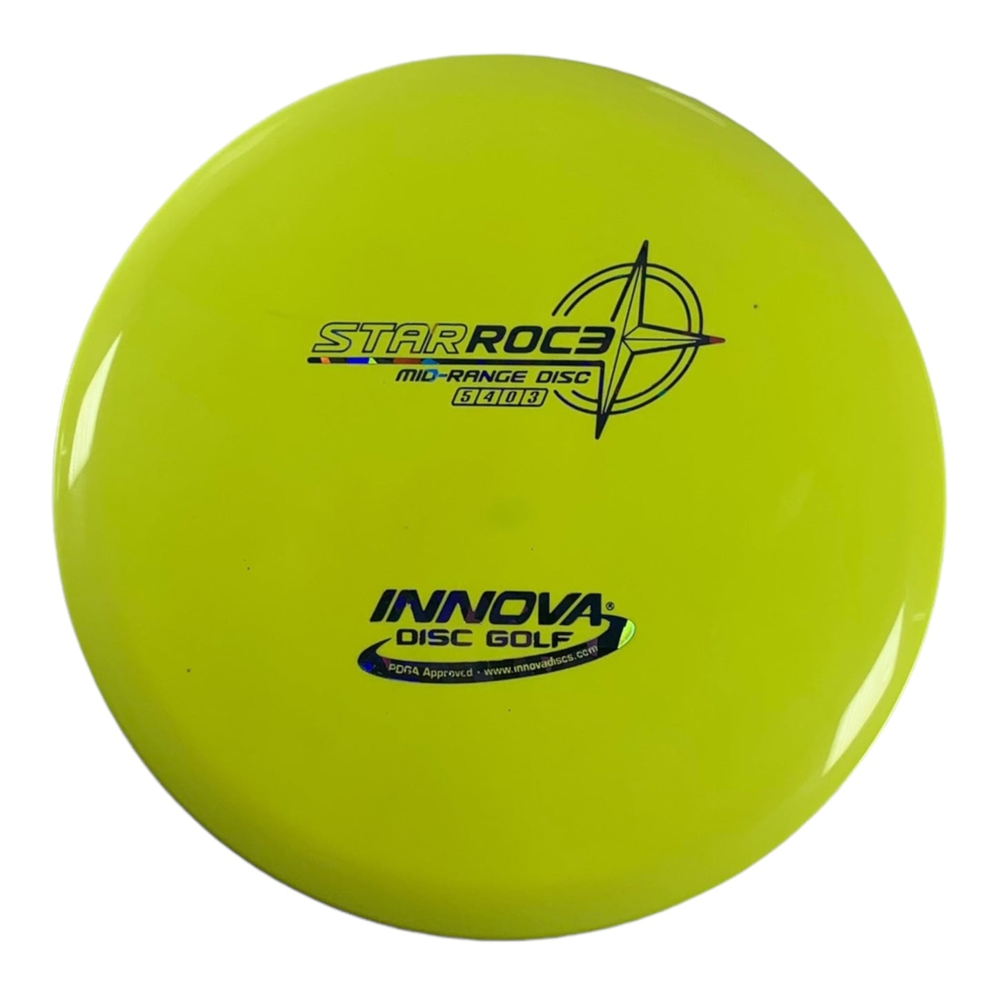 Innova Champion Discs Roc3 | Star | Yellow/Blue Holo 172g Disc Golf