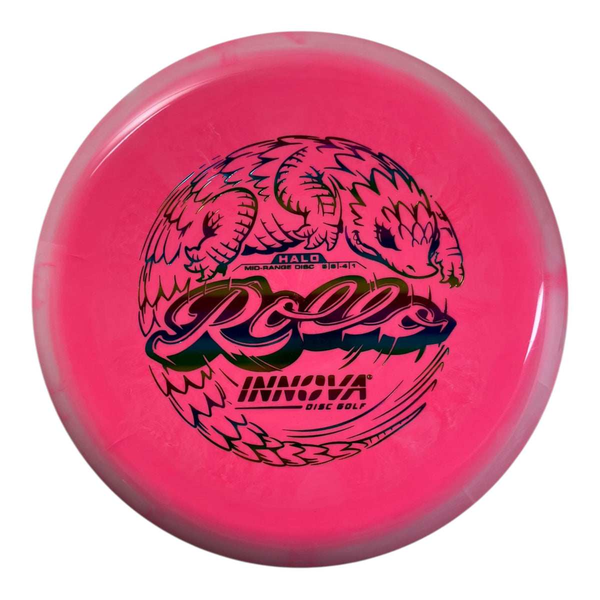Innova Rollo Pink Rollo | Halo Star | Pink/Rainbow 166g by Innova Champion Discs – Perks ...