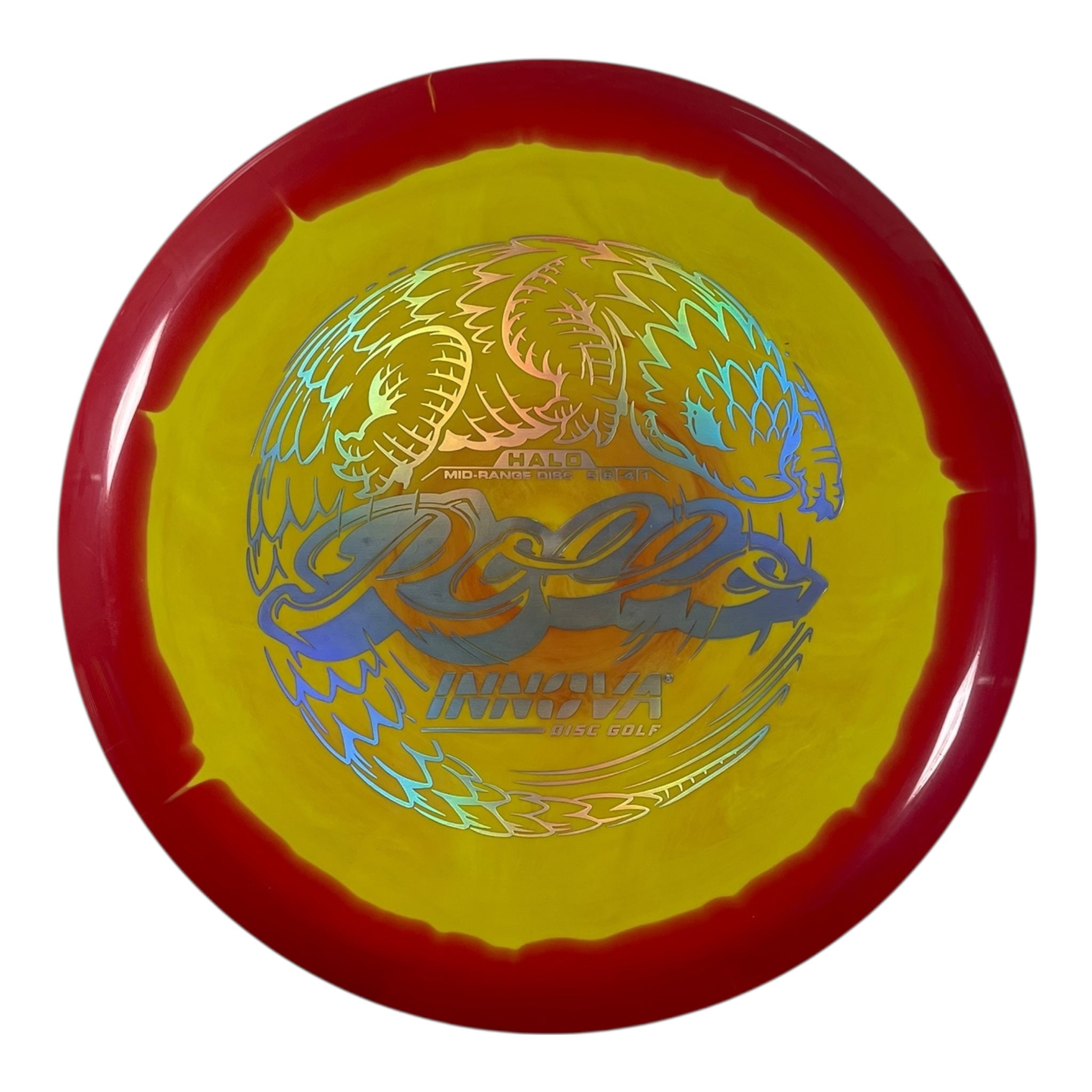 Innova Champion Discs Rollo | Halo Star | Yellow/Red/Holo 176g Disc Golf