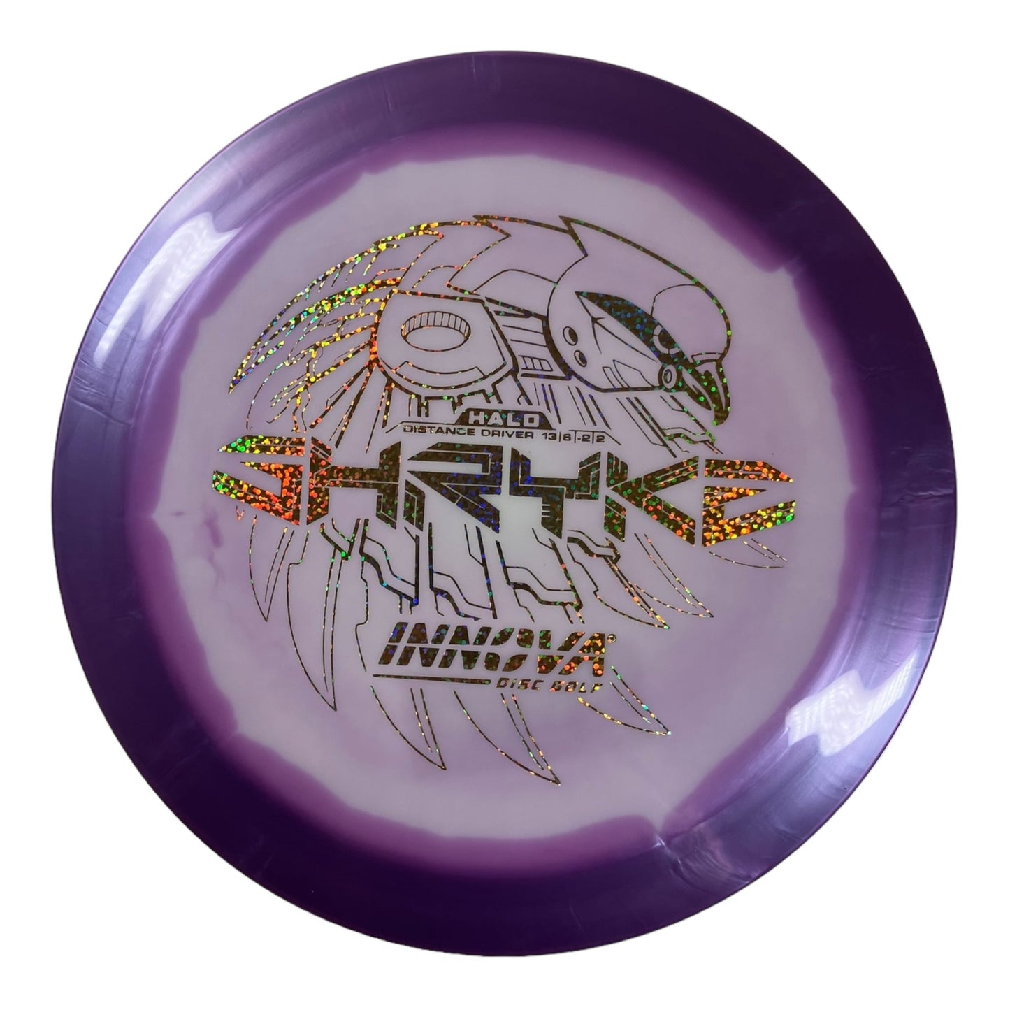 Innova Champion Discs Shryke | Halo | Purple/Gold 168g Disc Golf