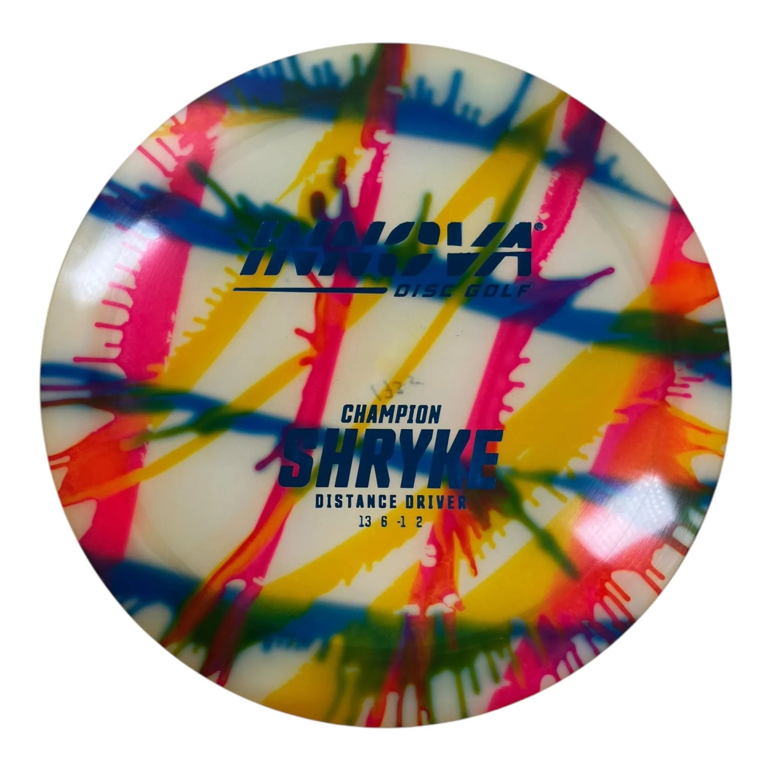 Innova Champion Discs Shryke | Champion I-Dye | Rainbow/Blue 173g Disc Golf