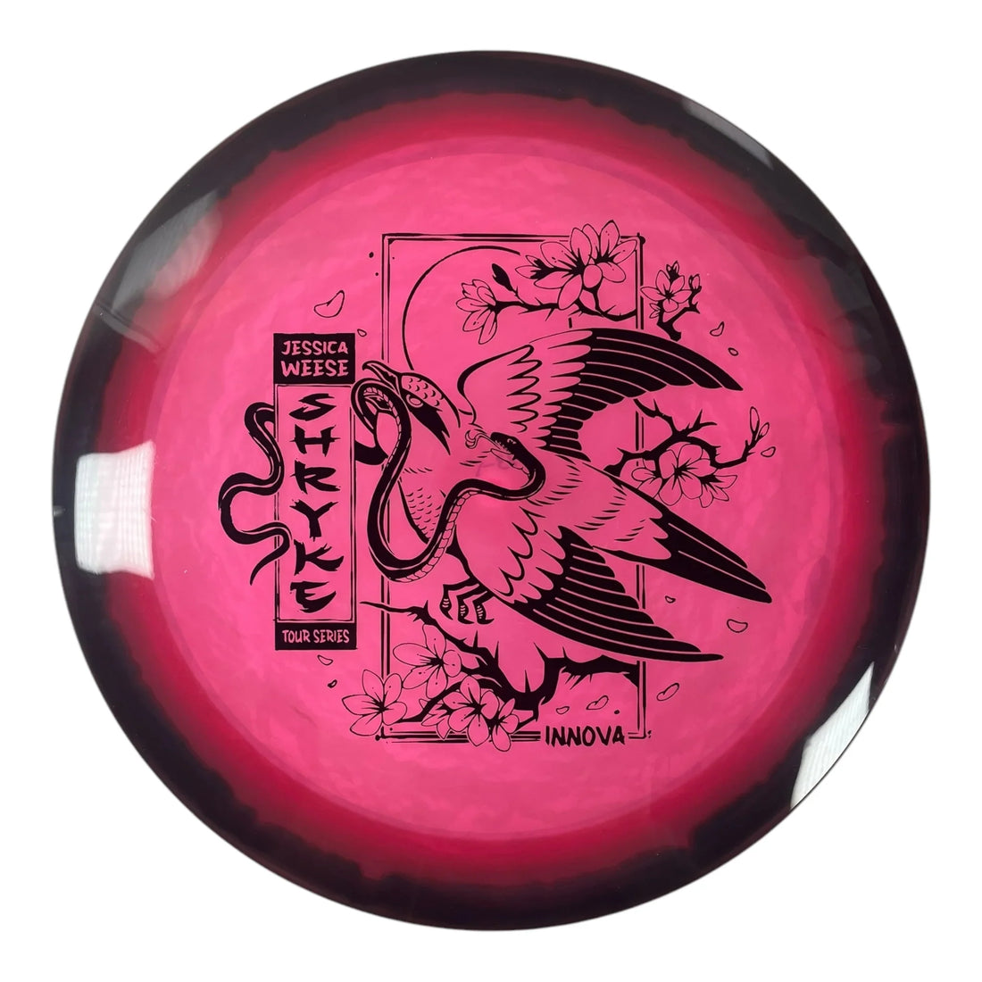 Innova Champion Discs Shryke | Halo Champion | Pink/Black 174g (Jessica Weese) Disc Golf