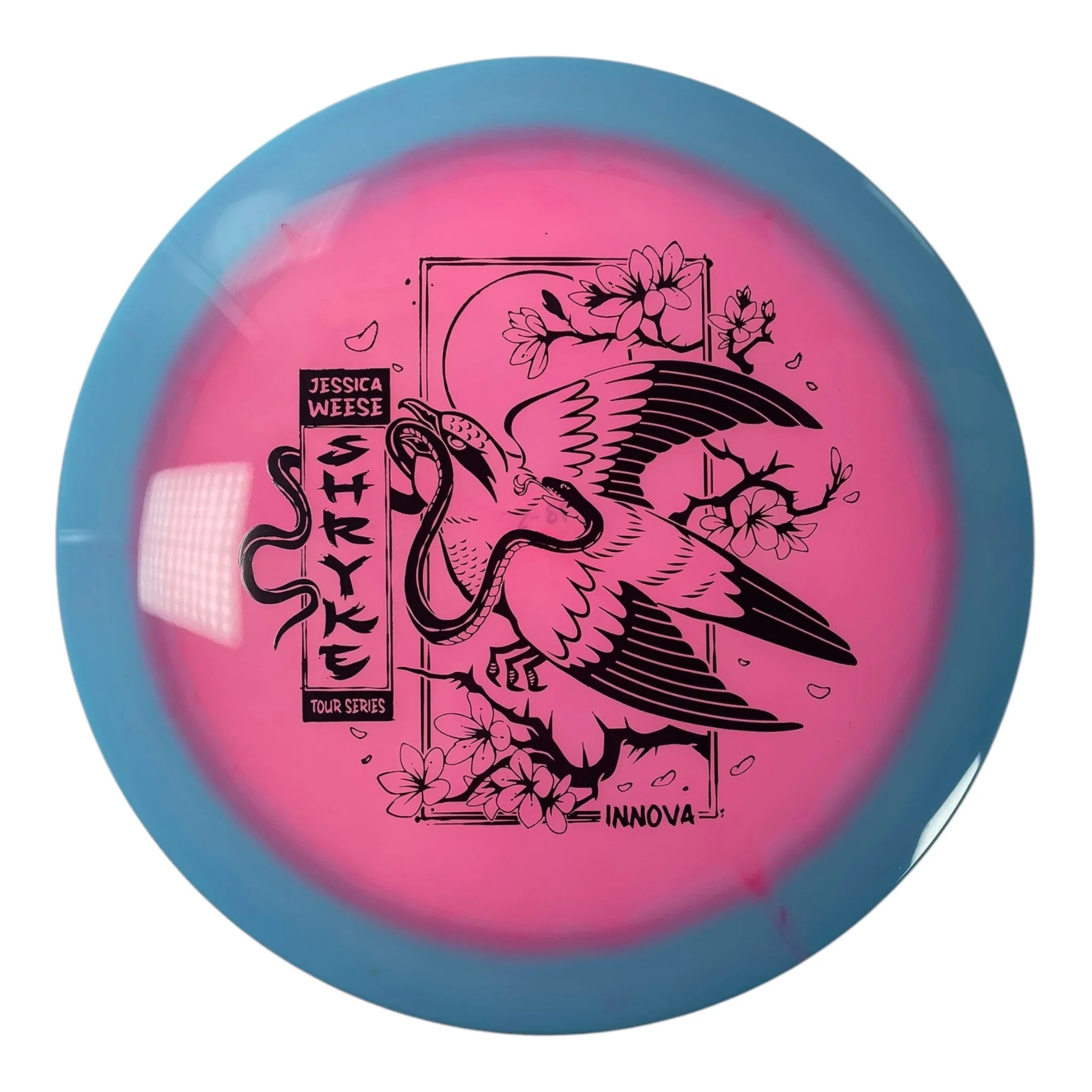 Innova Champion Discs Shryke | Halo Champion | Pink/Black/Blue 173g (Jessica Weese) Disc Golf
