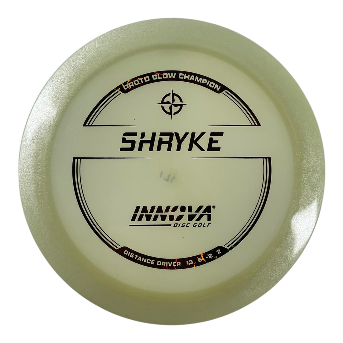 Innova Champion Discs Shryke | Proto Glow Champion | Glow/Bronze Holo 171g Disc Golf