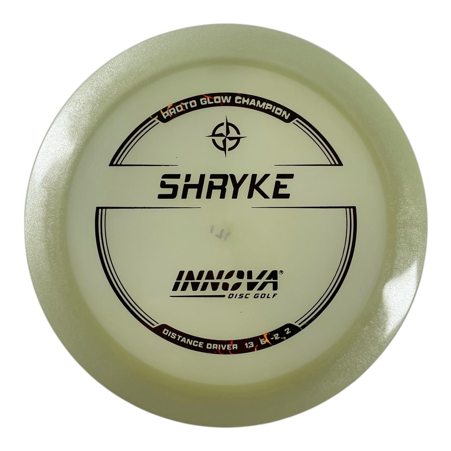 Innova Champion Discs Shryke | Proto Glow Champion | Glow/Bronze Holo 171g Disc Golf
