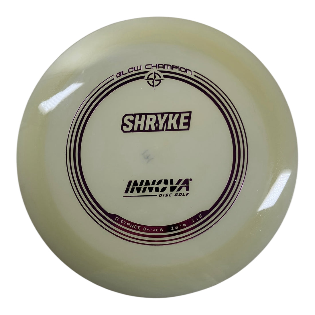 Innova Champion Discs Shryke | Proto Glow Champion | Glow/Light Pink 171g Disc Golf