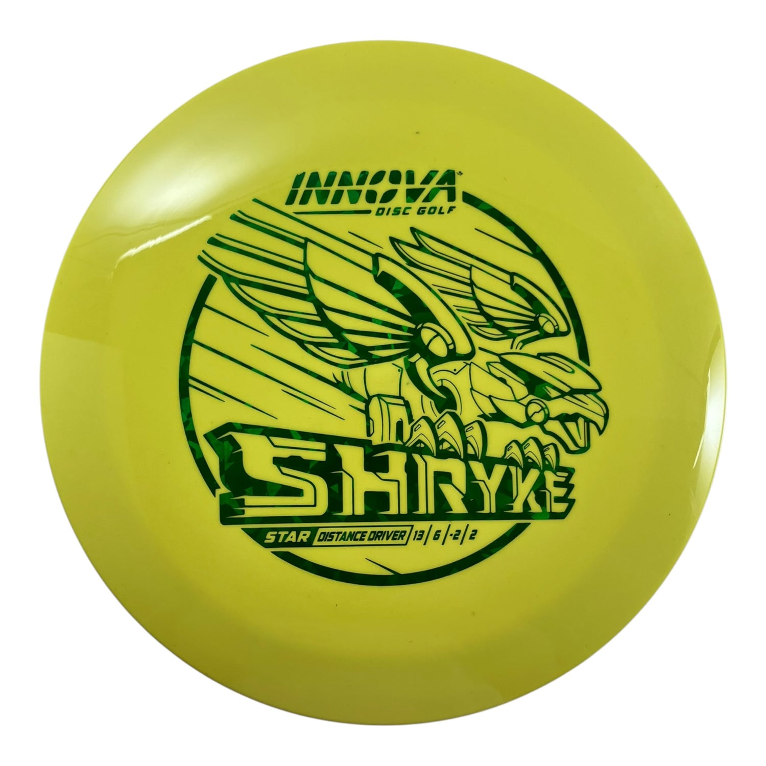 Innova Champion Discs Shryke | Star | Yellow/Green 171g Disc Golf