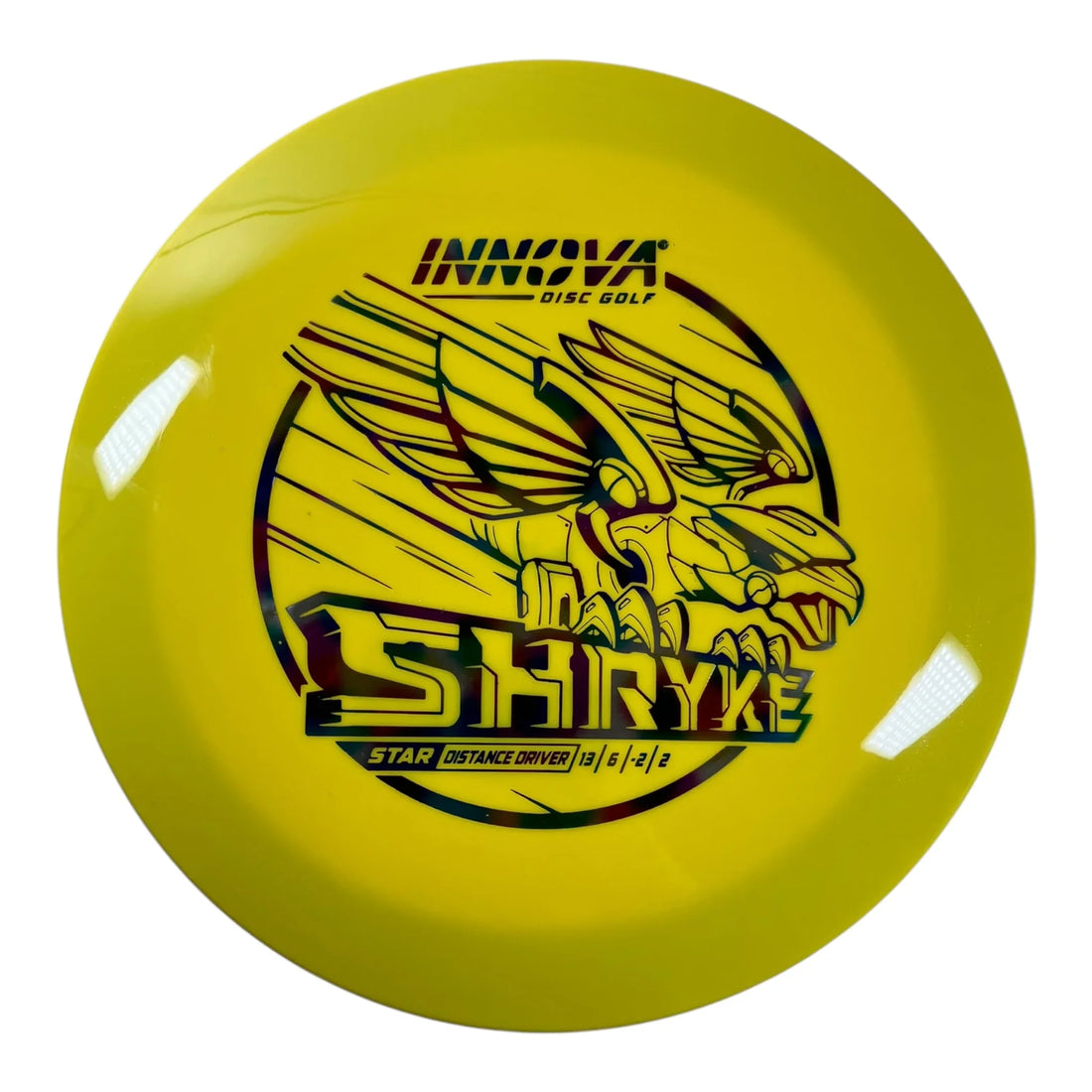 Innova Champion Discs Shryke | Star | Yellow/Rainbow 167g Disc Golf