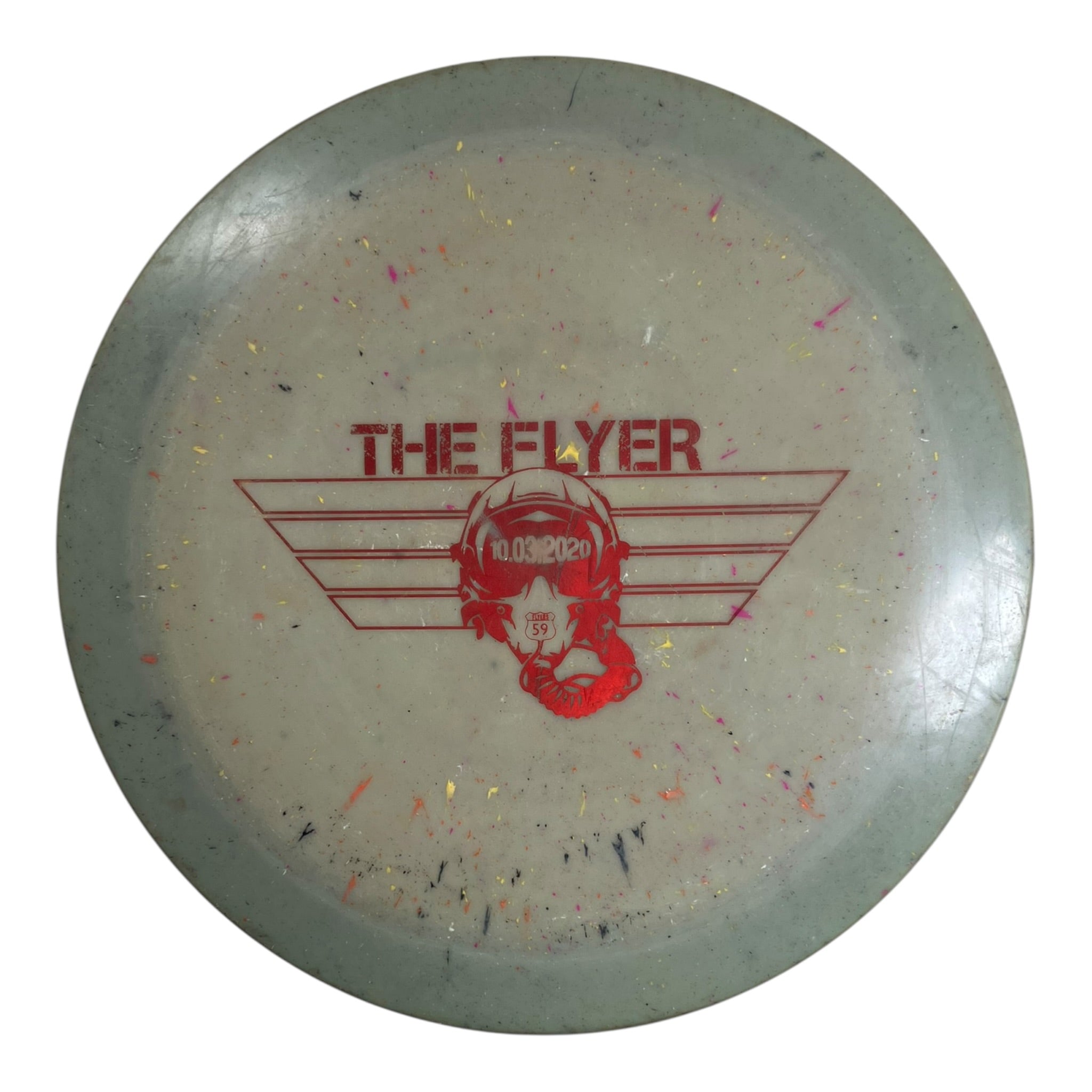 Innova Champion Discs Shryke - Used Fair | Splatter Star | Green/Red 168g (2020) Disc Golf