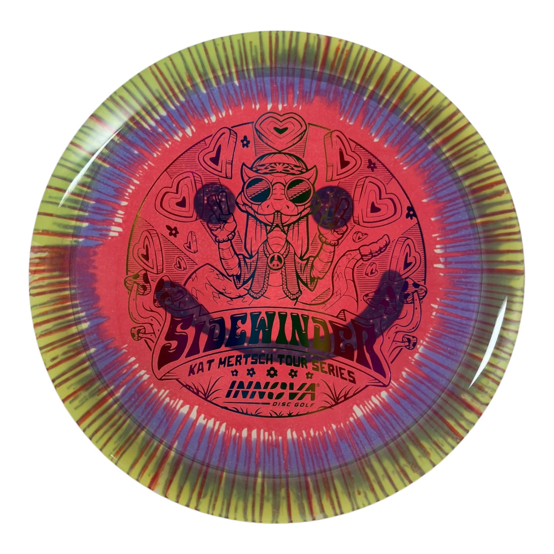 Innova Champion Discs Sidewinder | Champion I-Dye | Green/Purple/Rainbow 171g (Kat Mertsch 2025) Disc Golf