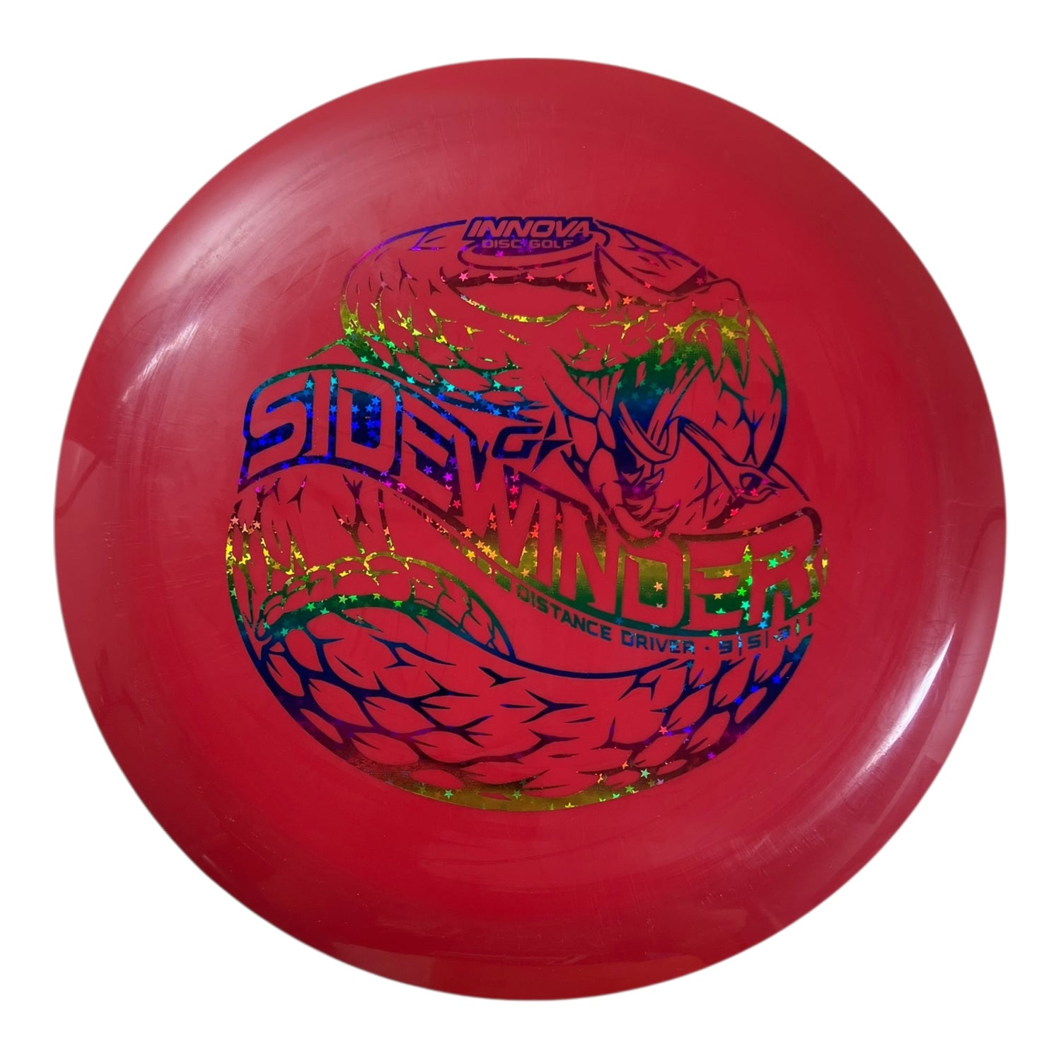 Innova Champion Discs Sidewinder | GStar | Red/Rainbow 171g Disc Golf