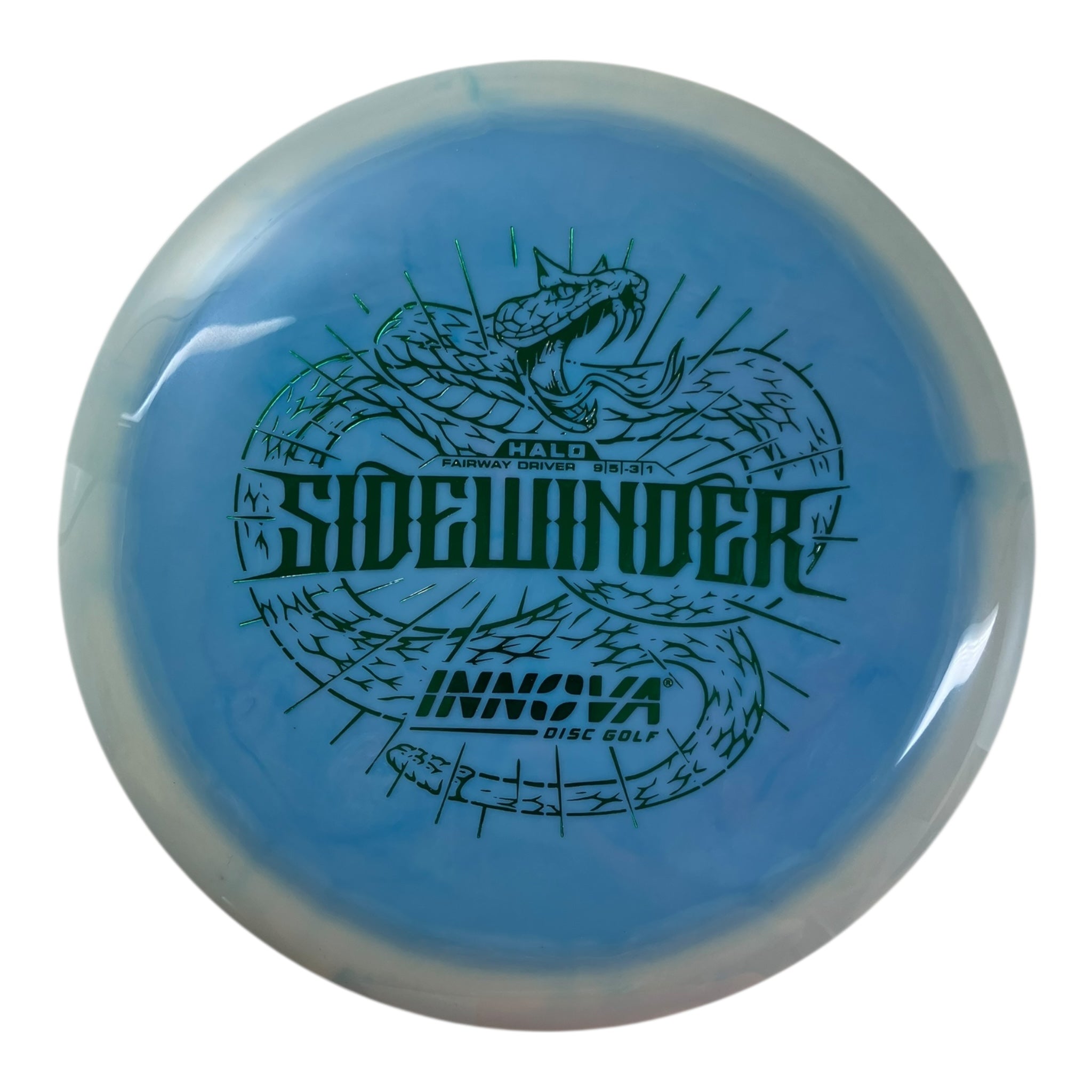 Innova Champion Discs Sidewinder | Halo Star | Blue/Green 162g Disc Golf