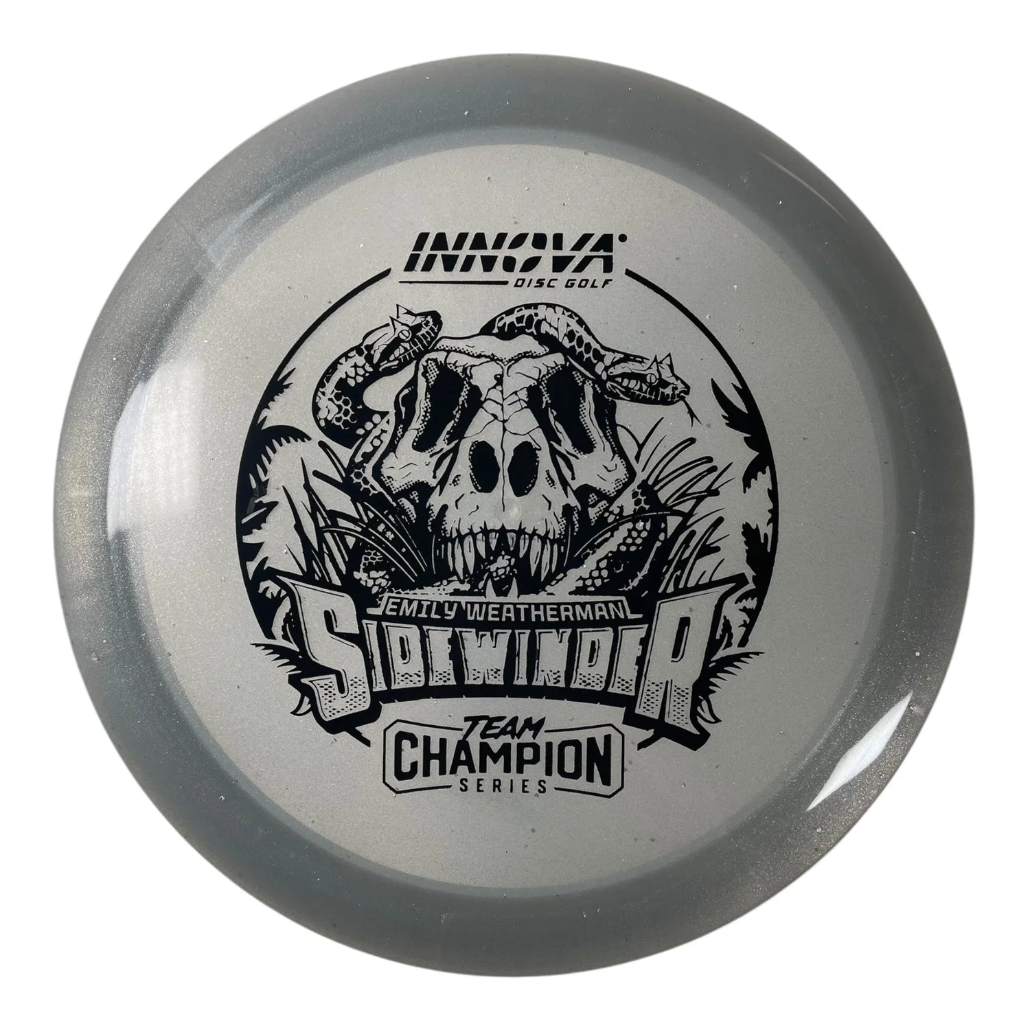 Innova Champion Discs Sidewinder | Moondust Champion | Grey/Black 171 - 172g (Emily Weatherman) Disc Golf