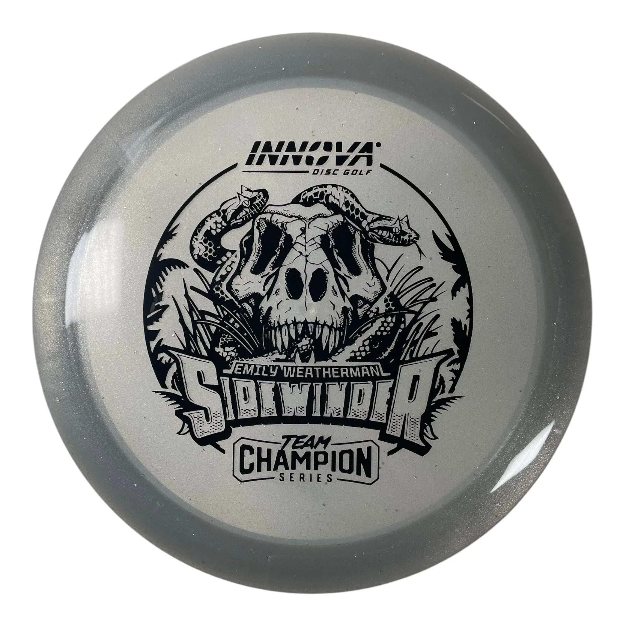 Innova Champion Discs Sidewinder | Moondust Champion | Grey/Black 171 - 172g (Emily Weatherman) Disc Golf