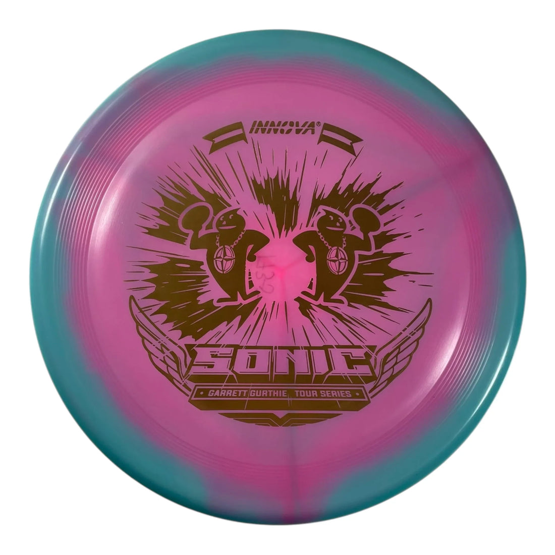 Innova Champion Discs Sonic | Glow Halo Star | Pink/Gold 173g (2023 Garrett Gurthie) Disc Golf