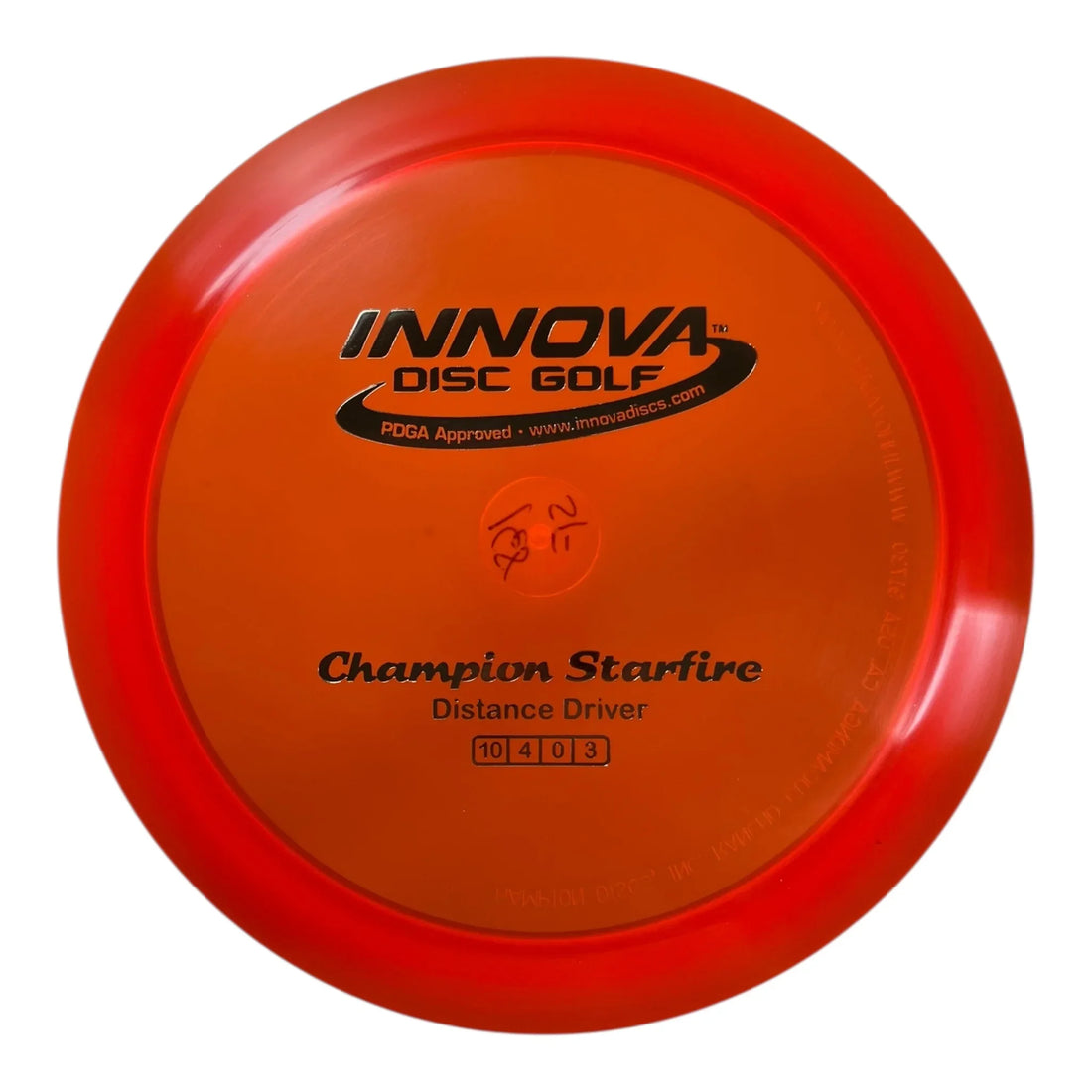 Innova Champion Discs Starfire | Champion | Orange/Gold 168g Disc Golf
