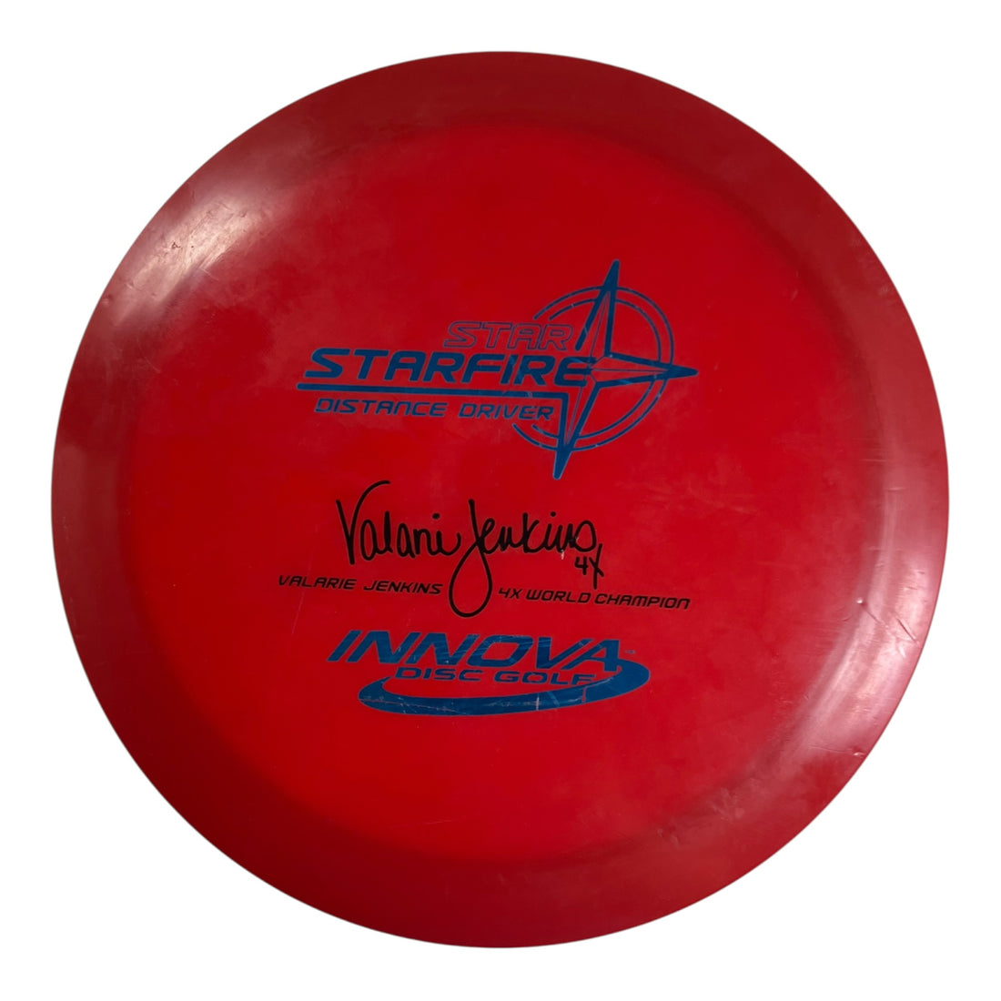Innova Champion Discs Starfire - Used Fair | Star | Red/Blue 163g (Valerie Jenkins PFN) Disc Golf
