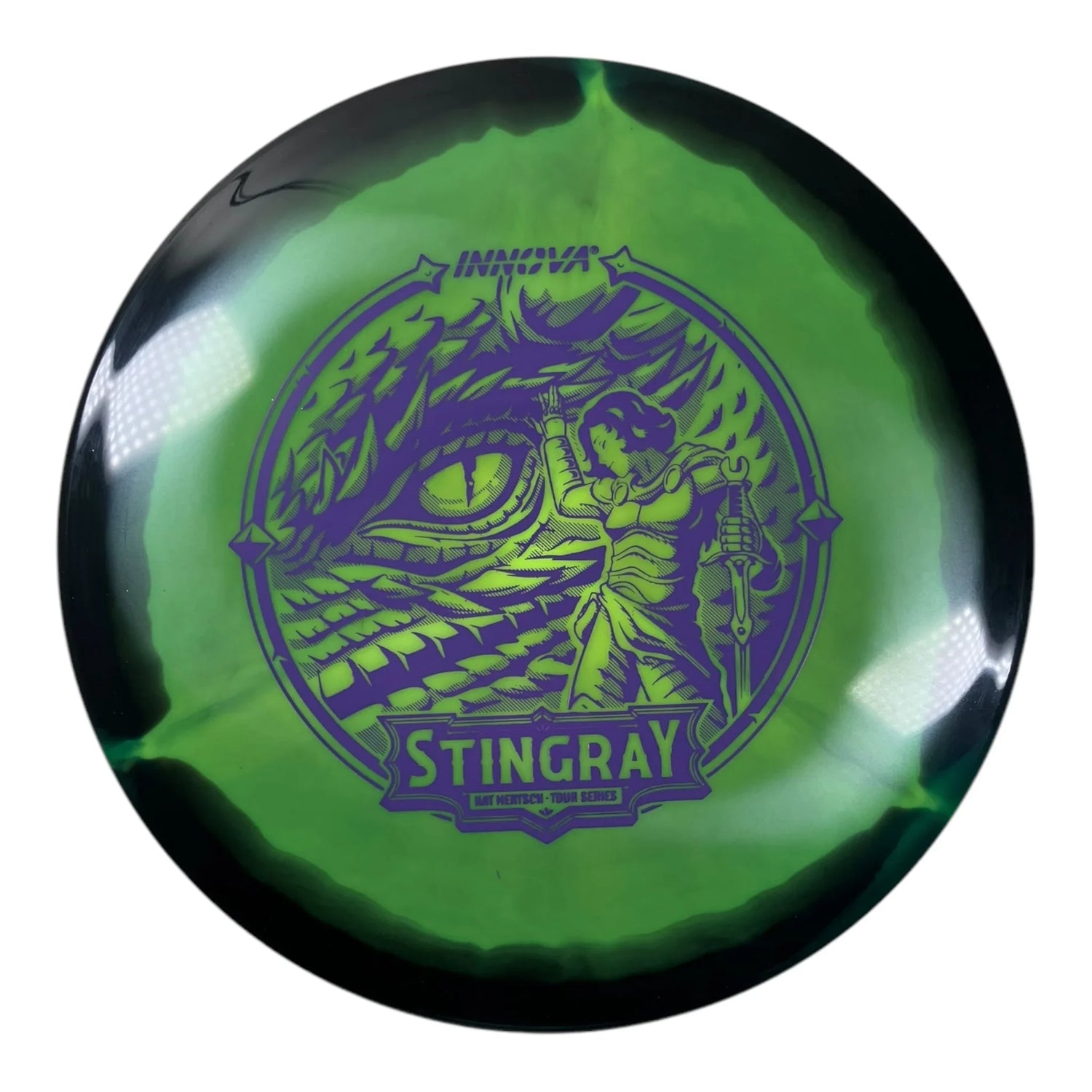 Innova Champion Discs Stingray | Halo | Black/Purple 180g (Kat Mertsch) Disc Golf