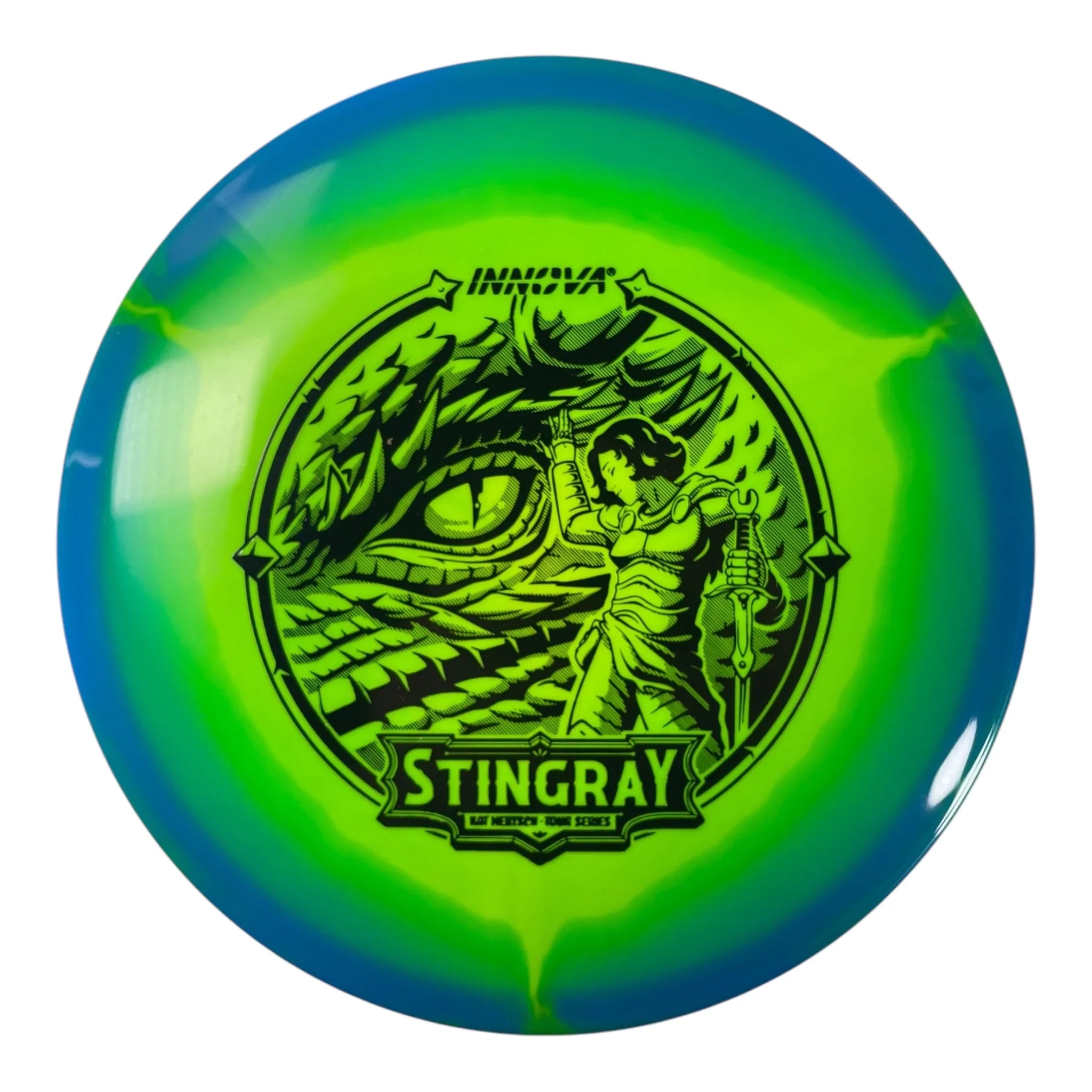 Innova Champion Discs Stingray | Halo | Blue/Black 180g (Kat Mertsch) Disc Golf