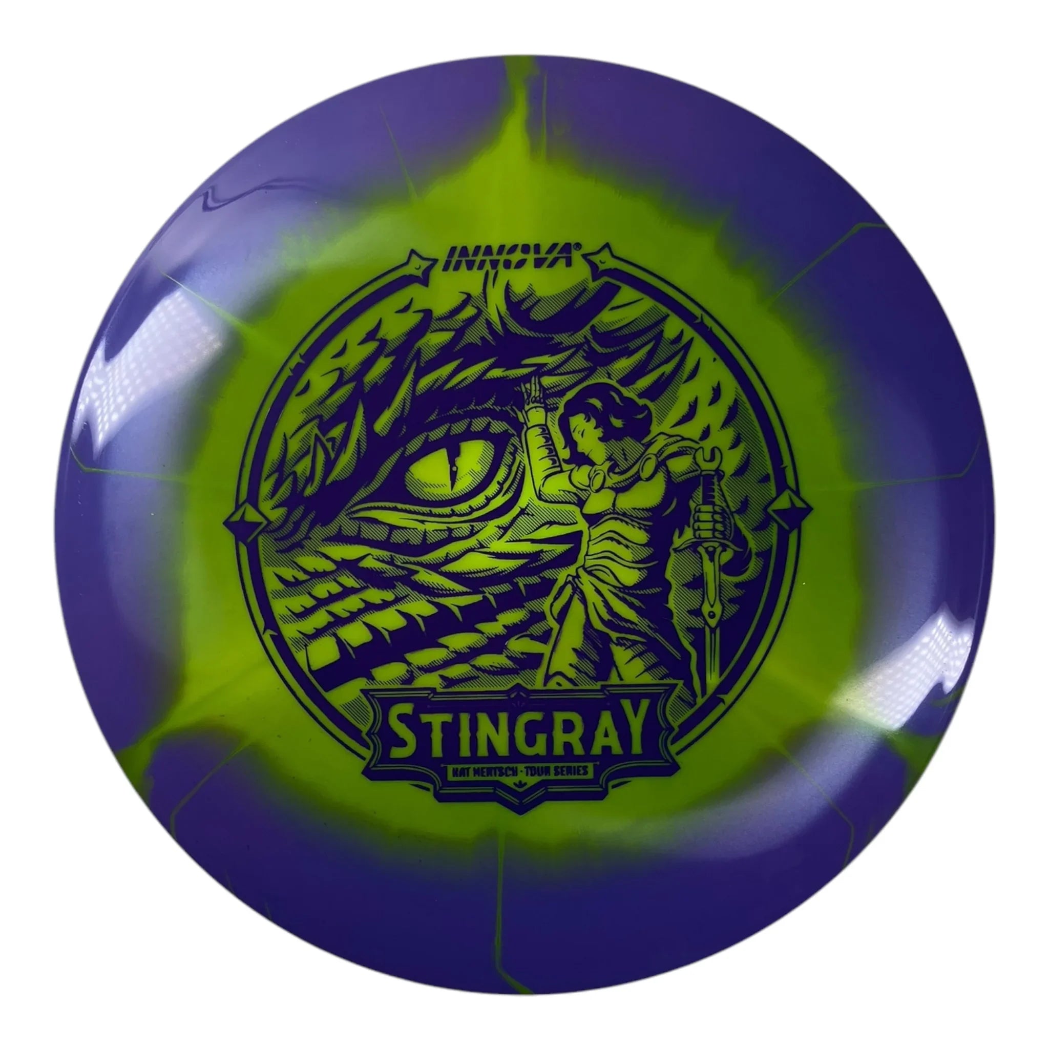 Innova Champion Discs Stingray | Halo | Purple/Purple 180g (Kat Mertsch) Disc Golf