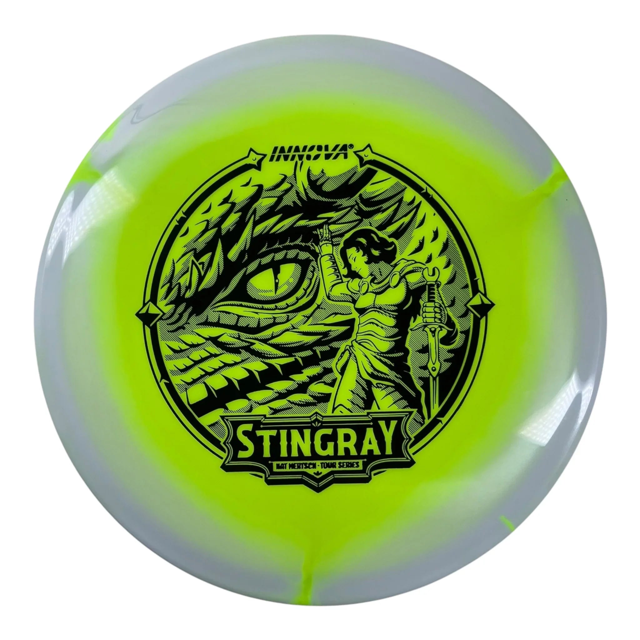 Innova Champion Discs Stingray | Halo | Yellow/Black 180g (Kat Mertsch) Disc Golf