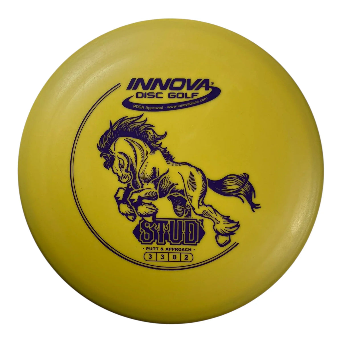 Innova Champion Discs Stud | DX | Yellow/Purple 172g Disc Golf