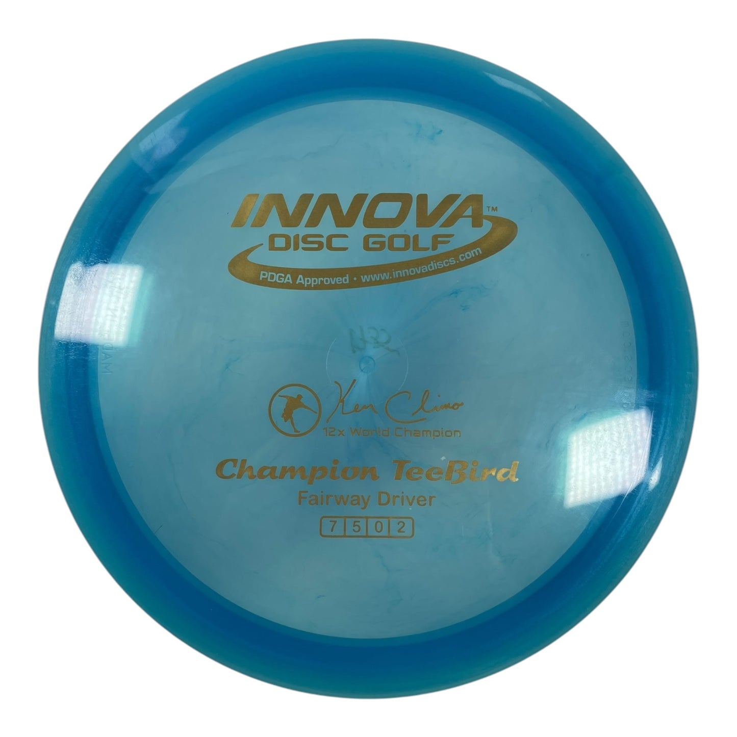 Innova Champion Discs Teebird | Champion | Blue/Gold 173g Disc Golf