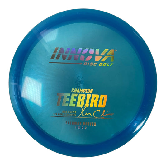 Innova Champion Discs Teebird | Champion | Blue/Gold 175g Disc Golf