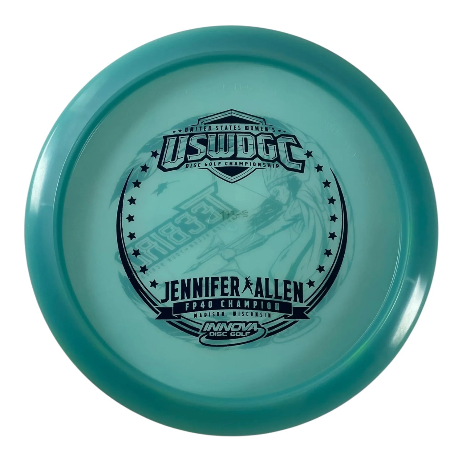 Innova Champion Discs Teebird | Champion Color Glow | Blue/Pink 173g (Jennifer Allen USWDGC) Disc Golf