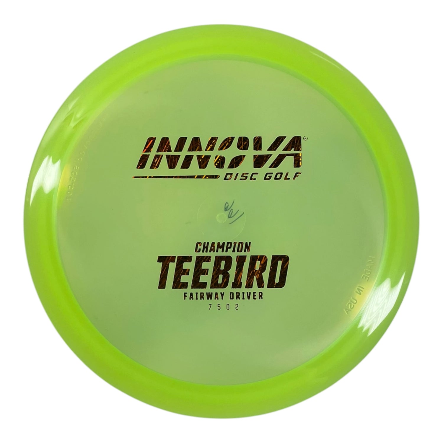 Innova Champion Discs Teebird | Champion | Yellow/Orange Holo 166g Disc Golf