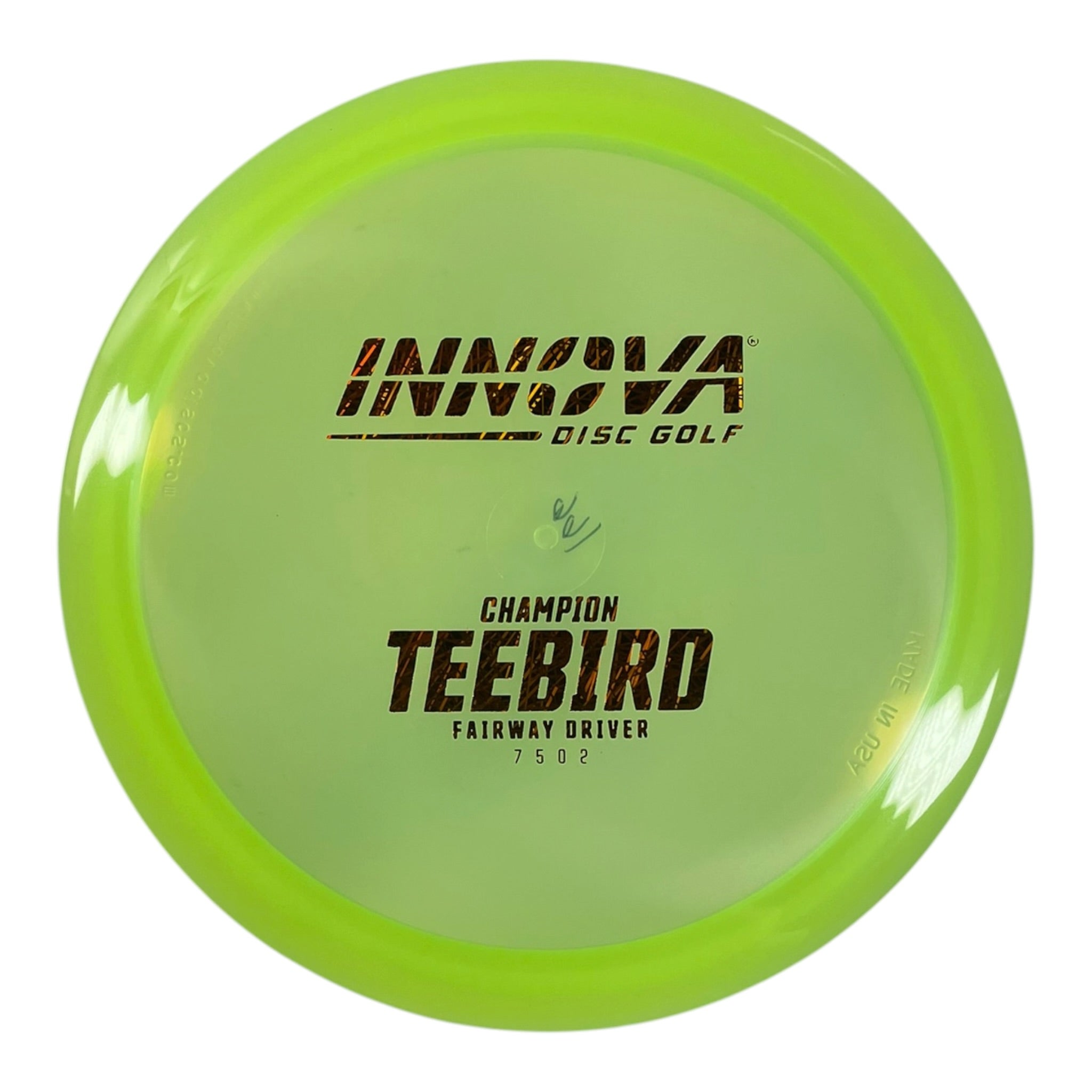 Innova Champion Discs Teebird | Champion | Yellow/Orange Holo 166g Disc Golf