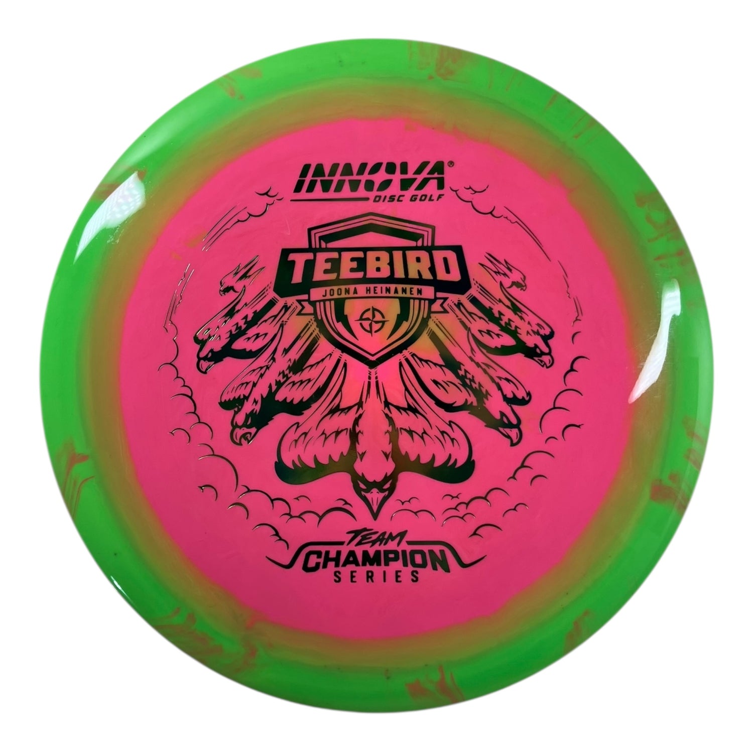 Innova Champion Discs Teebird | Halo Star | Pink/Green 173g (Joona Heinanen) Disc Golf