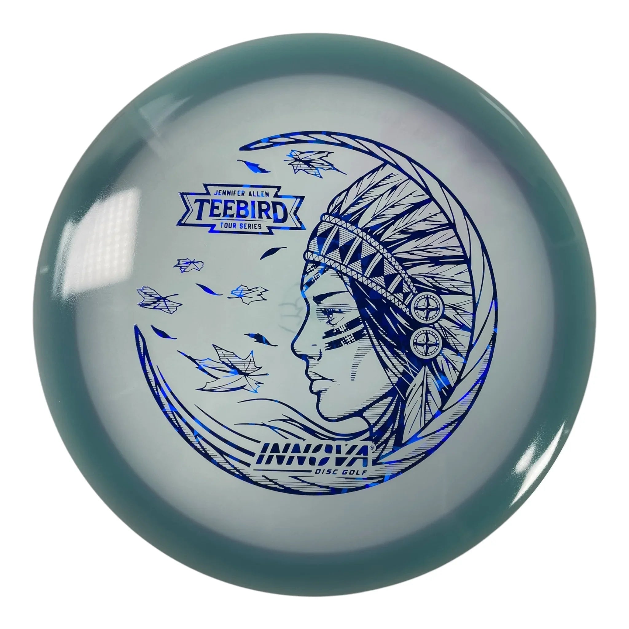 Innova Champion Discs Teebird | Proto Glow Champion | Blue/Blue 173g (Jennifer Allen) Disc Golf
