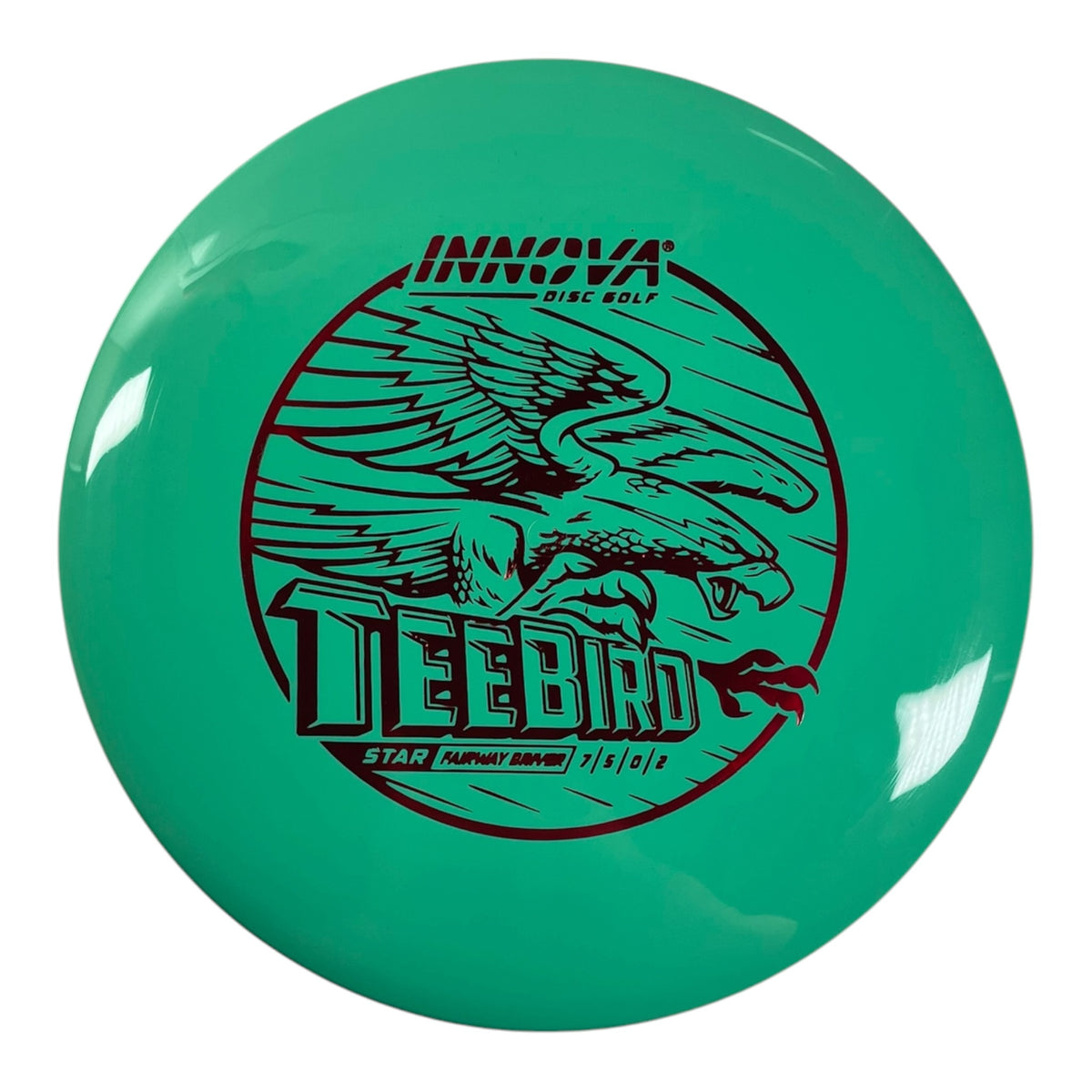 Innova Champion Discs Teebird | Star | Teal/Red 171g Disc Golf