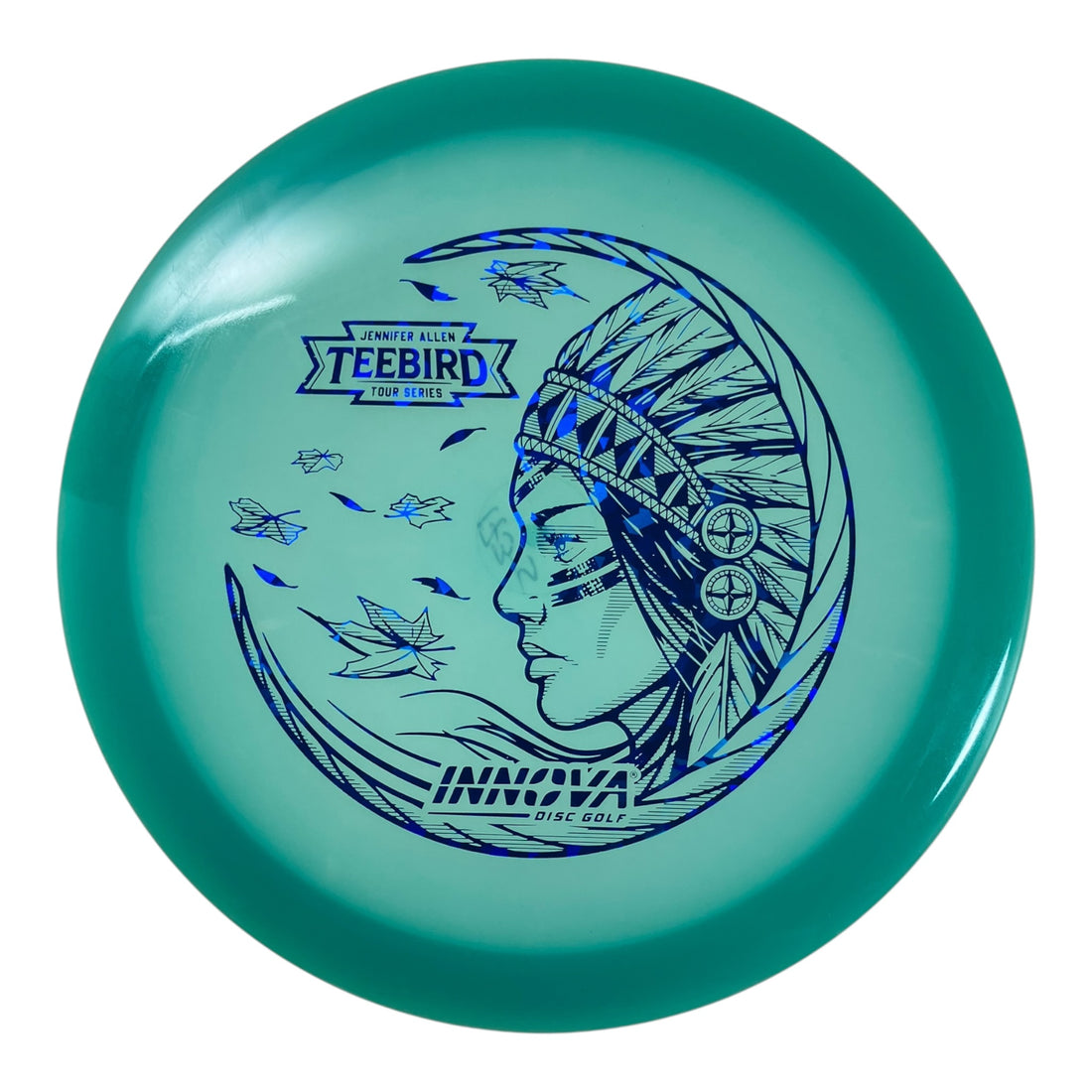 Innova Champion Discs Teebird - Used Like New | Champion Color Glow | Blue/Blue 173g (Jennifer Allen) Disc Golf