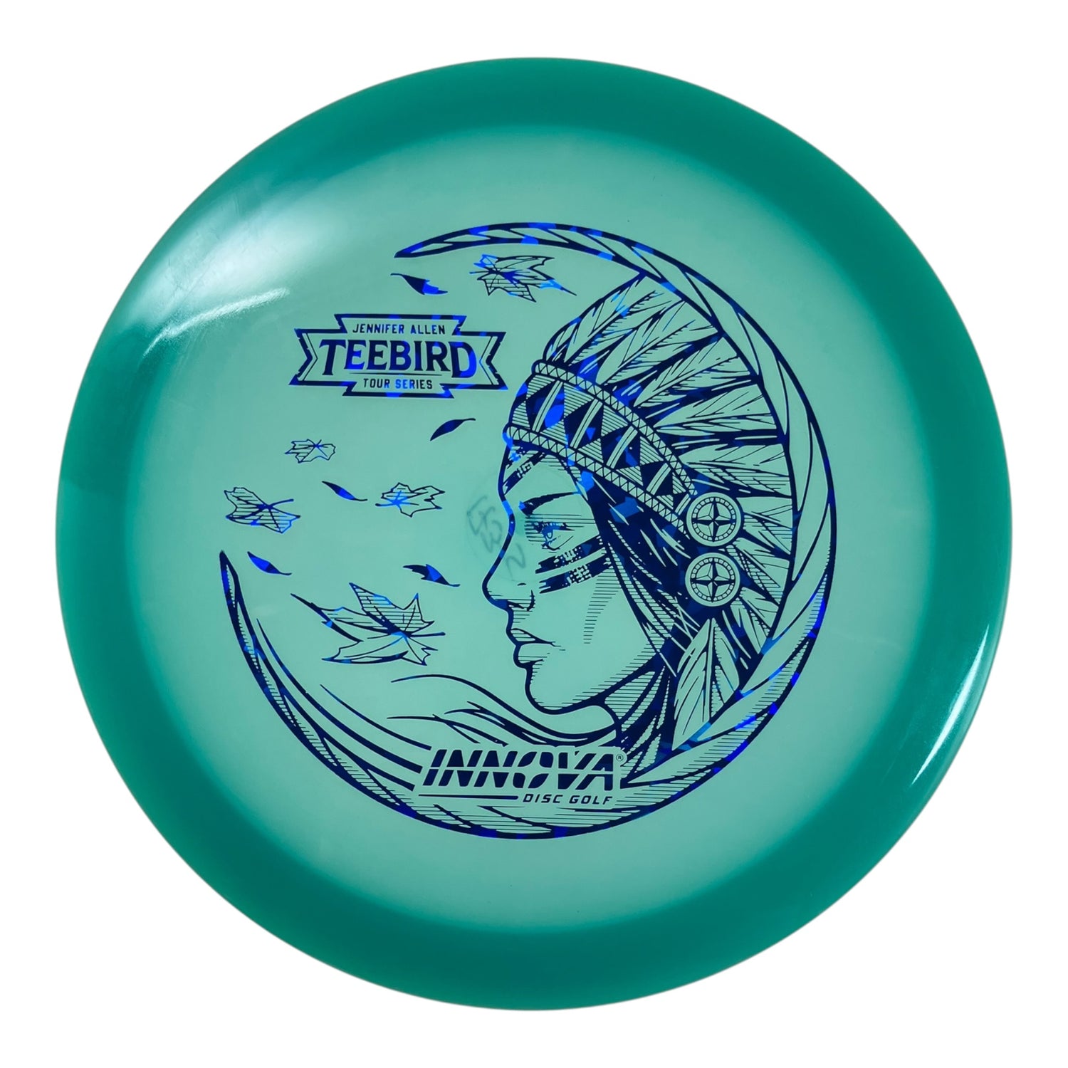 Innova Champion Discs Teebird - Used Like New | Champion Color Glow | Blue/Blue 173g (Jennifer Allen) Disc Golf