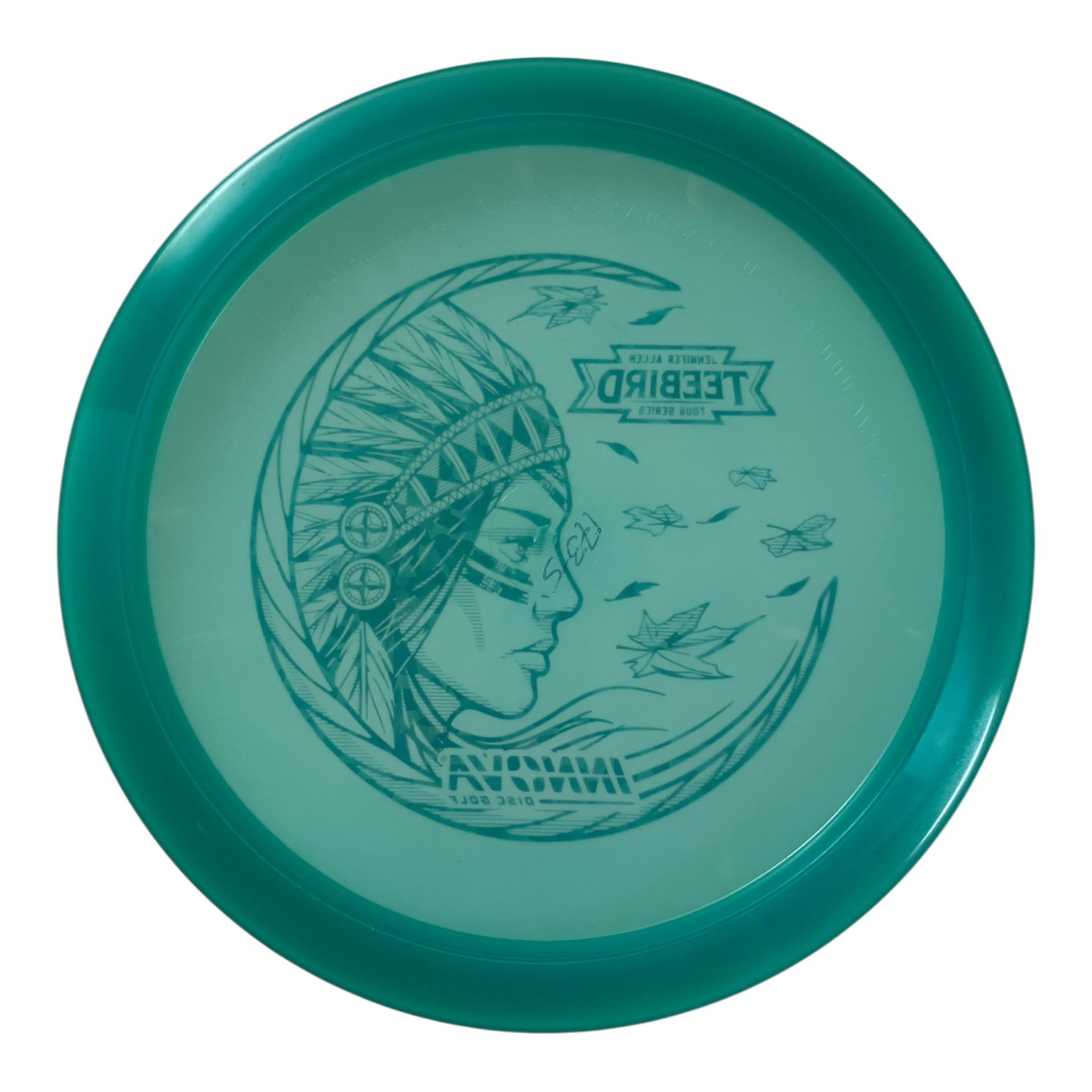Innova Champion Discs Teebird - Used Like New | Champion Color Glow | Blue/Blue 173g (Jennifer Allen) Disc Golf