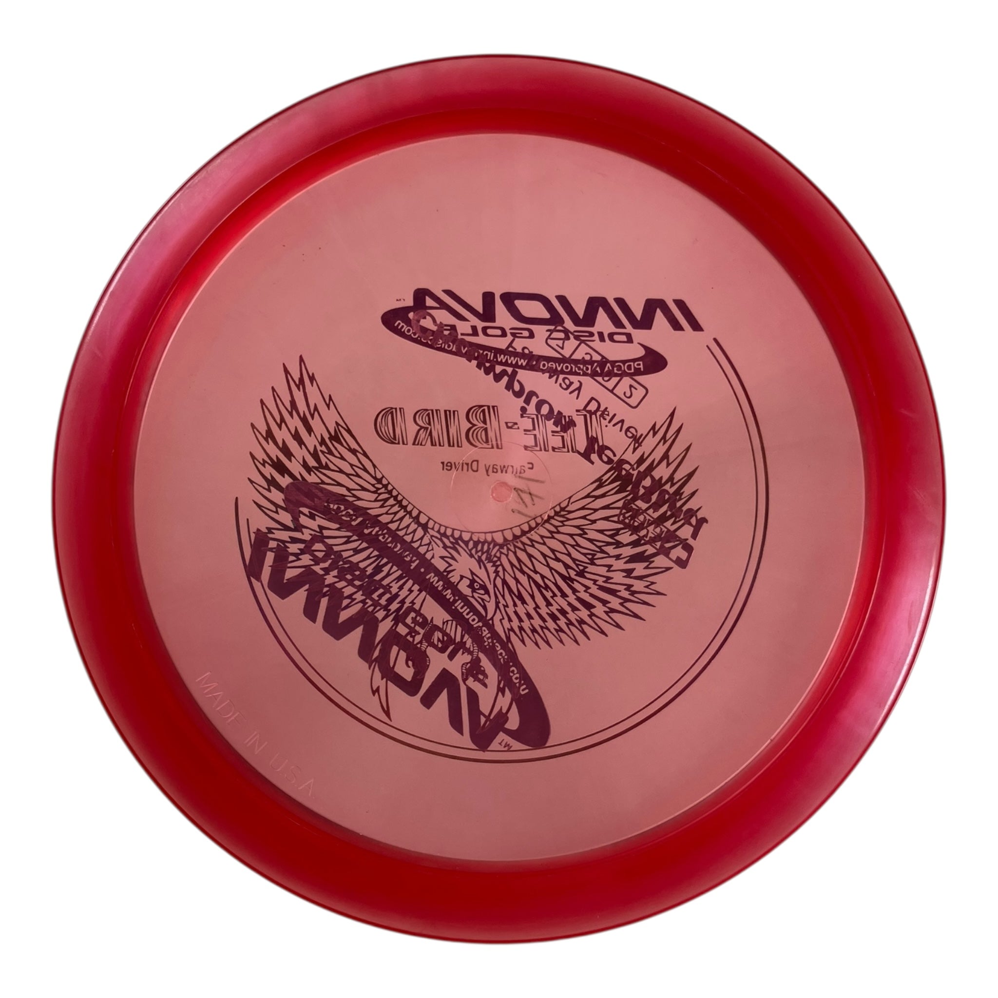 Innova Champion Discs Teebird - Used Like New | Champion | Red/Rainbow 171g (Misprint PFN) Disc Golf