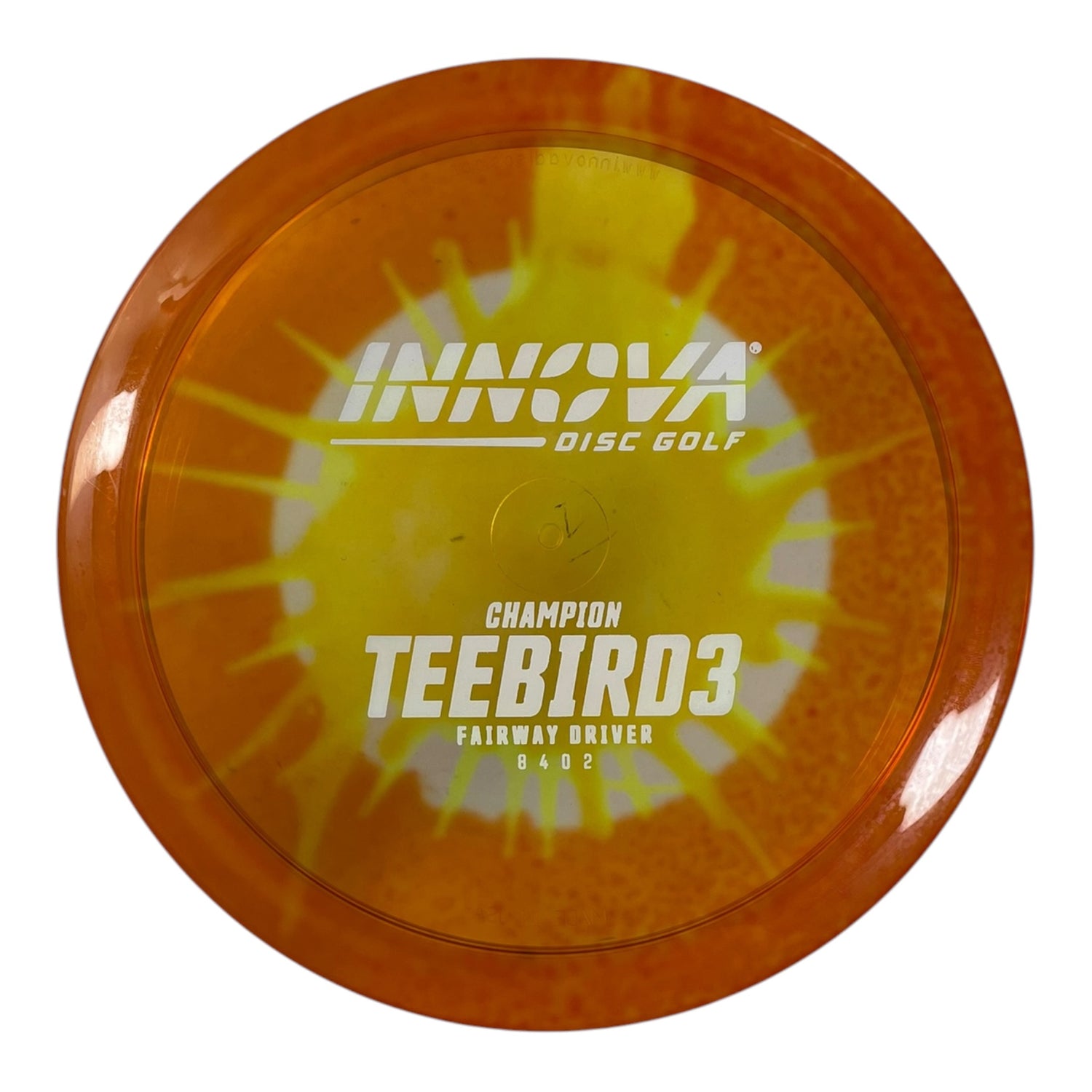 Innova Champion Discs Teebird3 | Champion I-Dye | Orange/White 171g Disc Golf