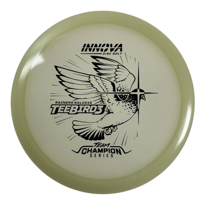 Innova Champion Discs Teebird3 | Proto Glow Champion | White/Purple 175g (Rainers Balodis) Disc Golf