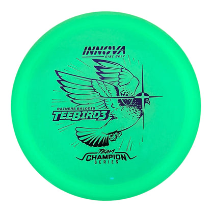 Innova Champion Discs Teebird3 | Proto Glow Champion | White/Purple 175g (Rainers Balodis) Disc Golf