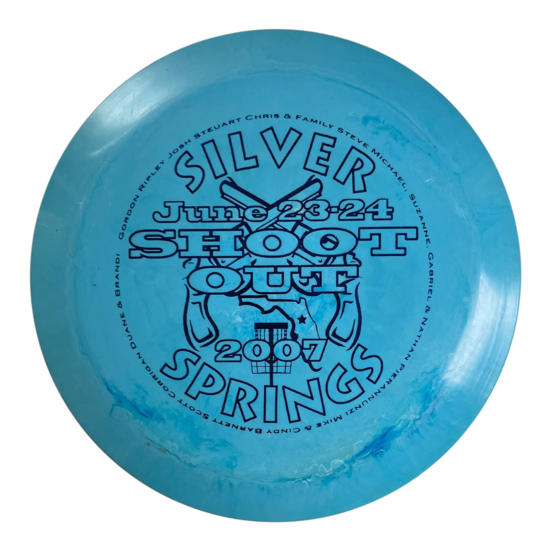 Innova Champion Discs TeeRex - Used Excellent | Swirl Star | Blue/Blue 175g (2007) Disc Golf