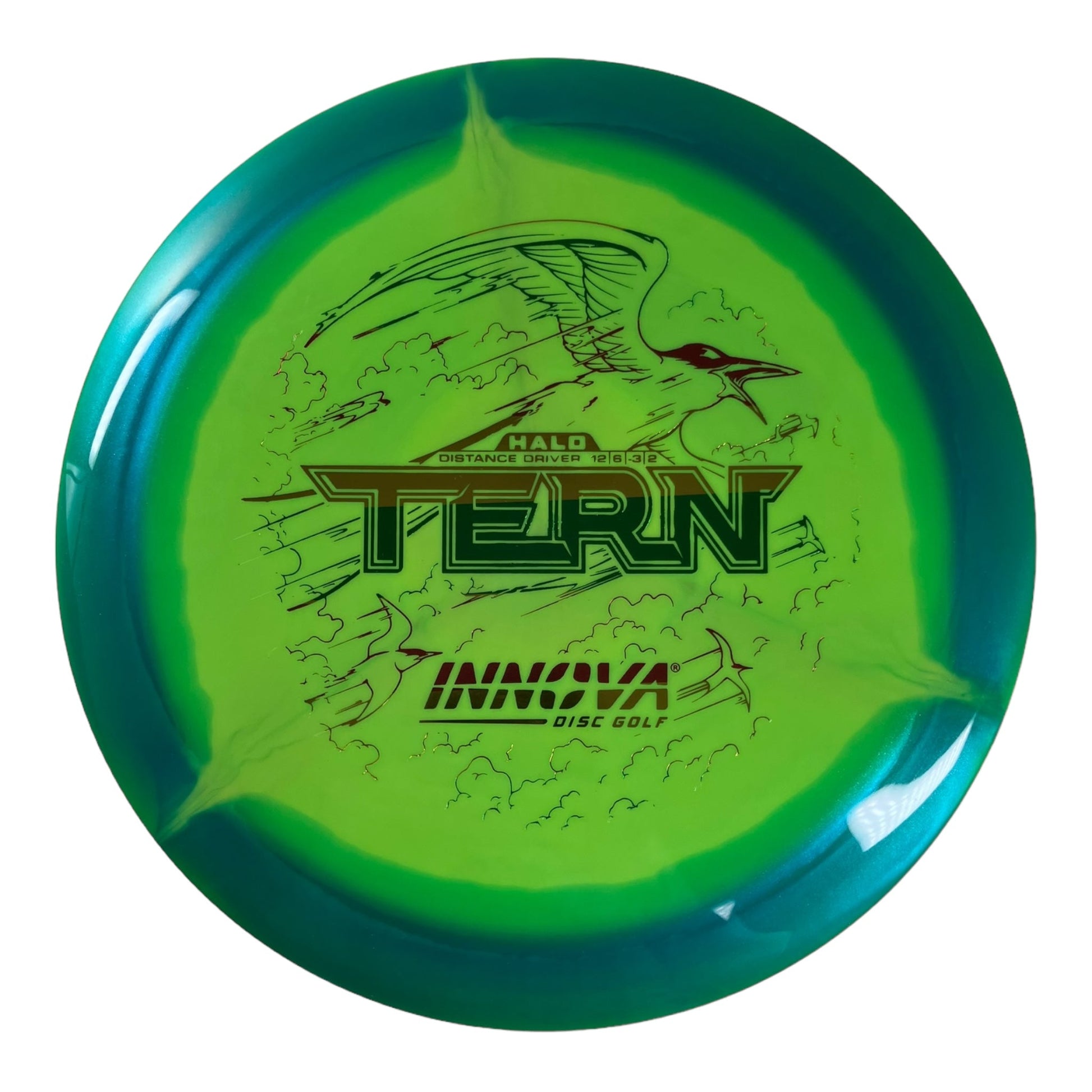 Innova Champion Discs Tern | Halo | Green/Rasta 170g Disc Golf